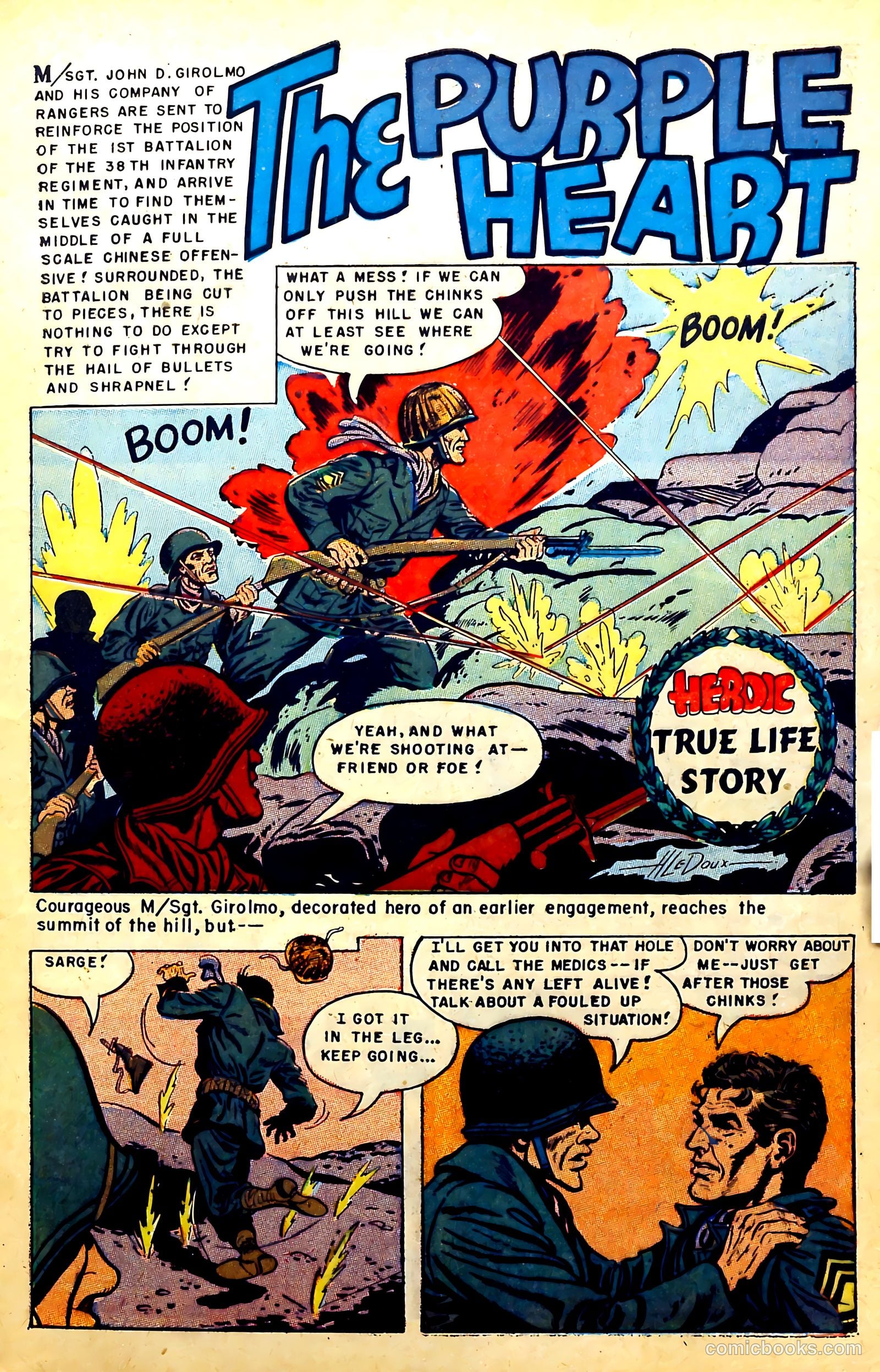 New Heroic Comics #74 (1952) — page 5 of 37