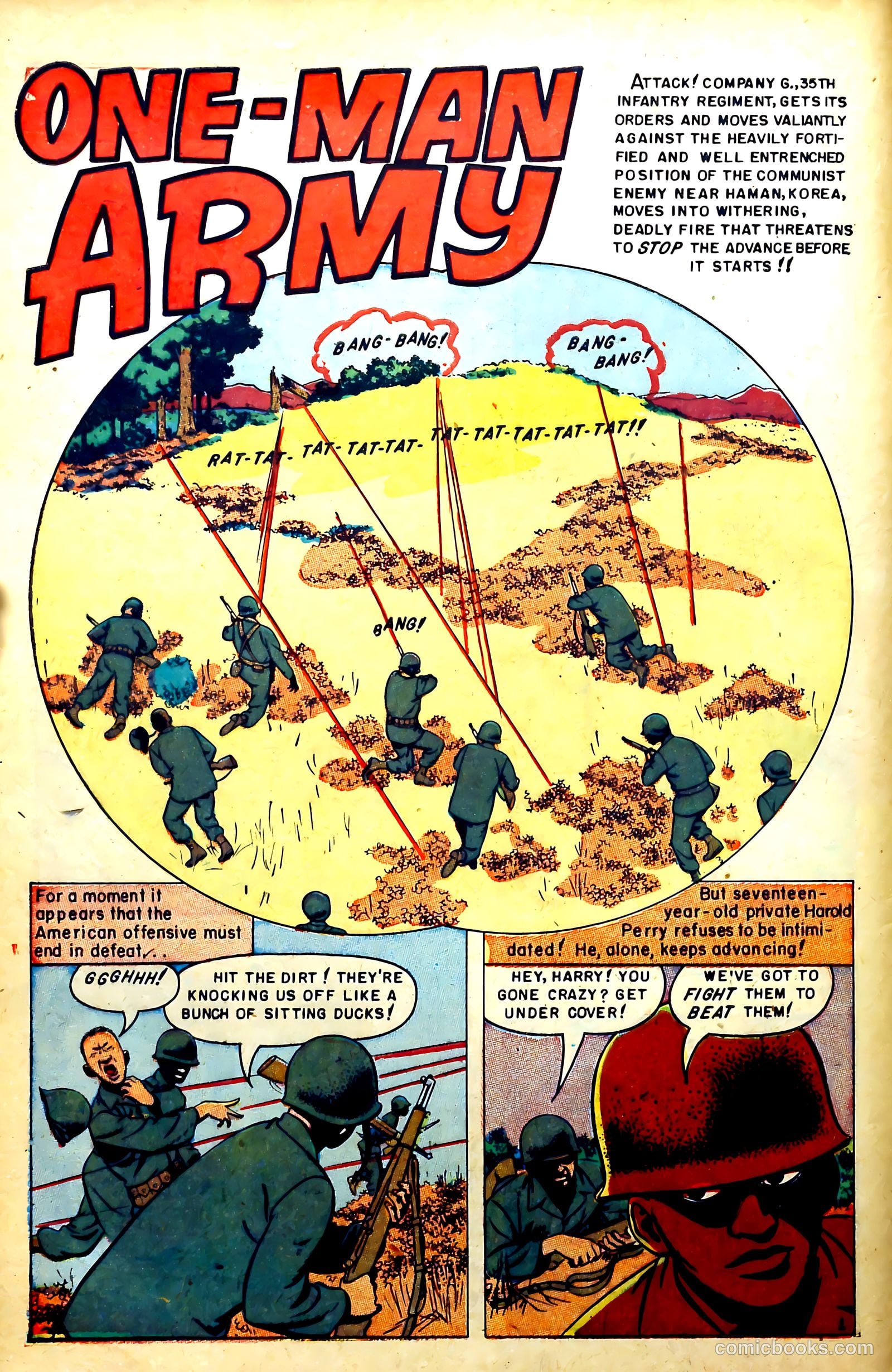 New Heroic Comics #74 (1952) — page 8 of 37
