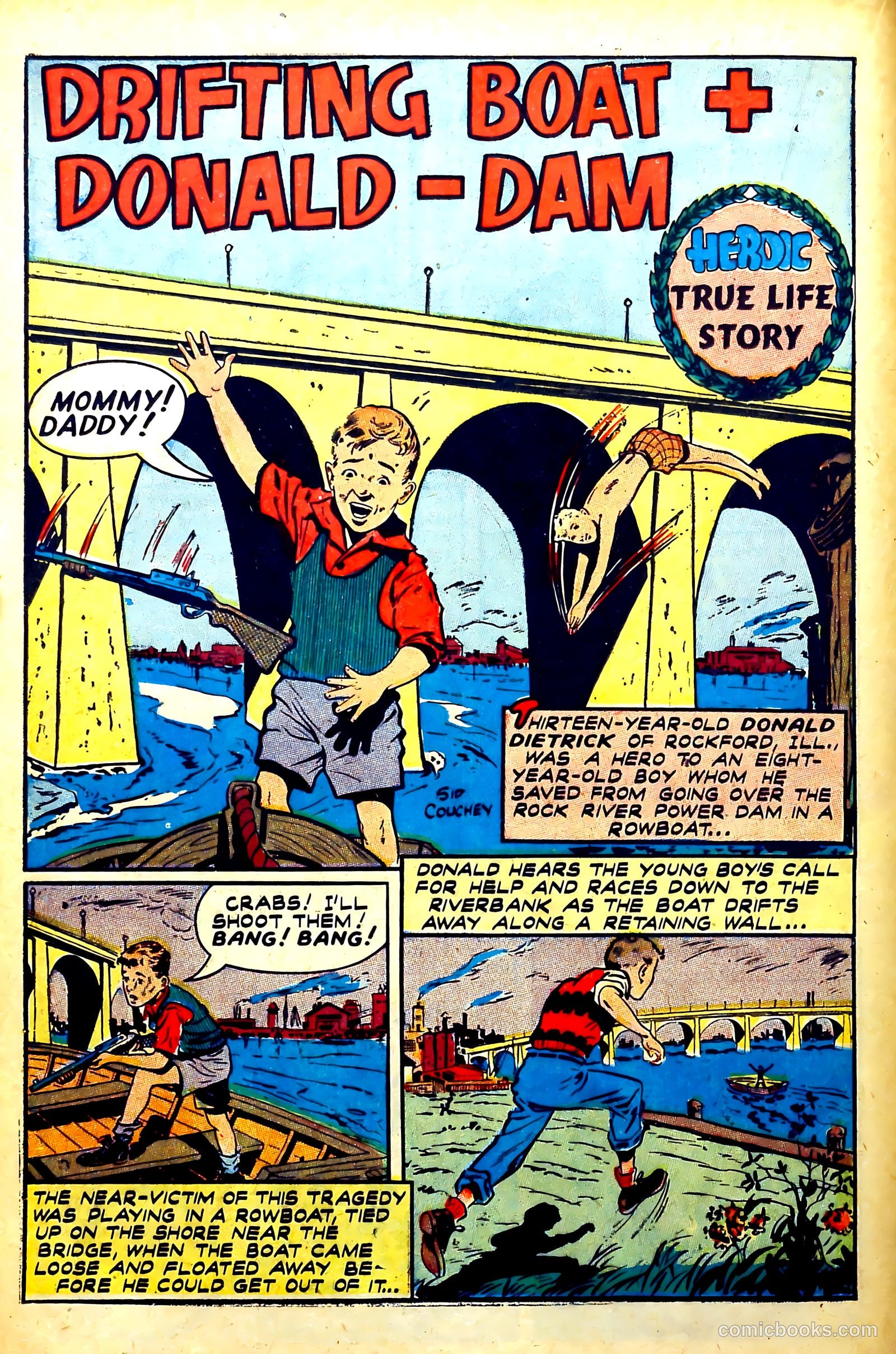 New Heroic Comics #74 (1952) — page 16 of 37