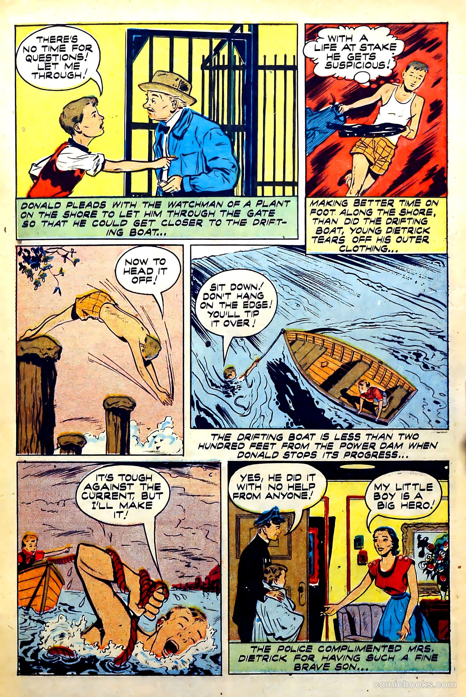 New Heroic Comics #74 (1952) — page 17 of 37