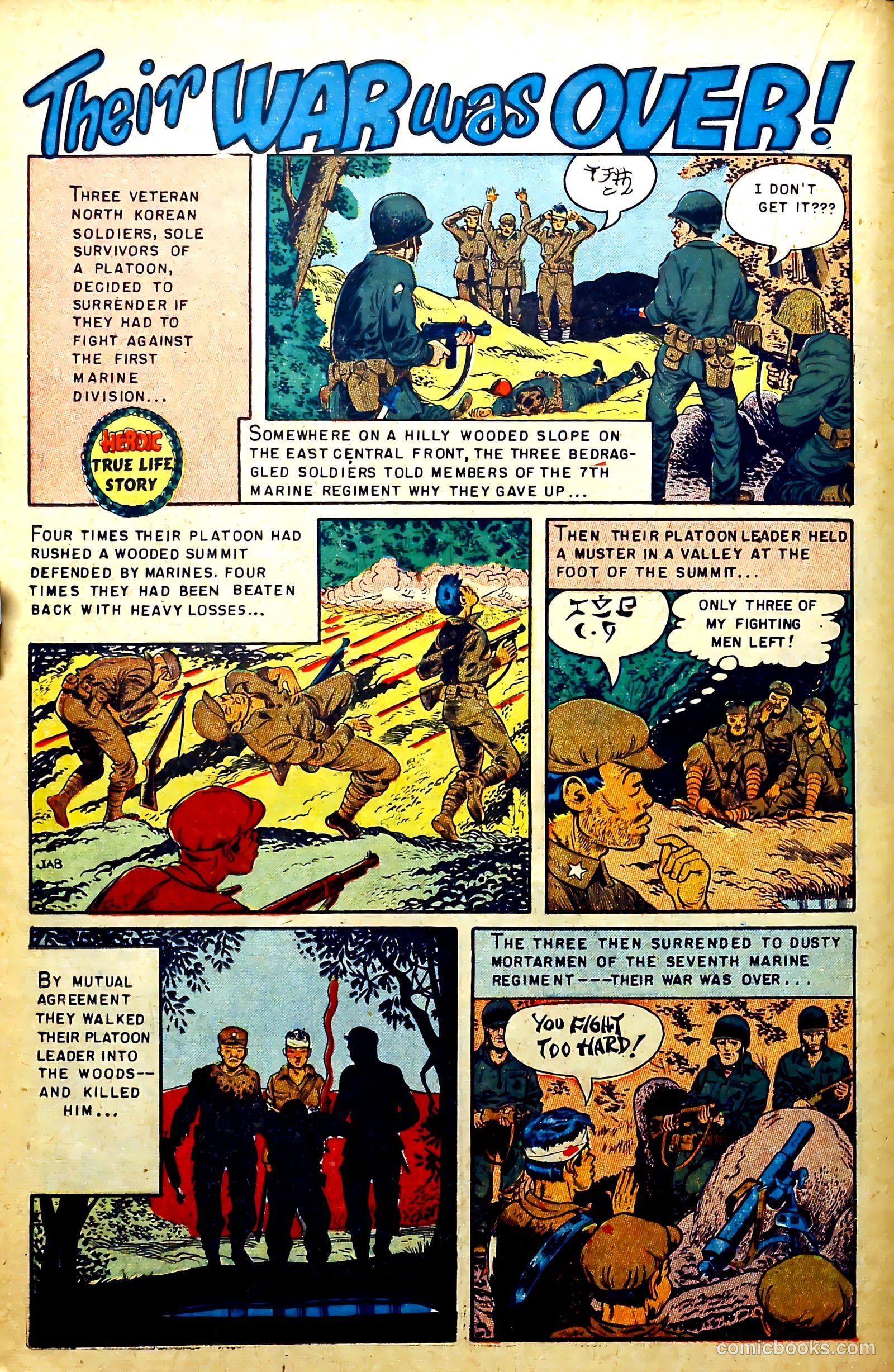New Heroic Comics #74 (1952) — page 18 of 37