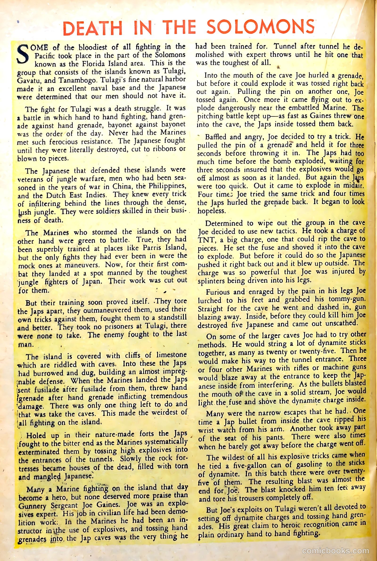 New Heroic Comics #74 (1952) — page 20 of 37