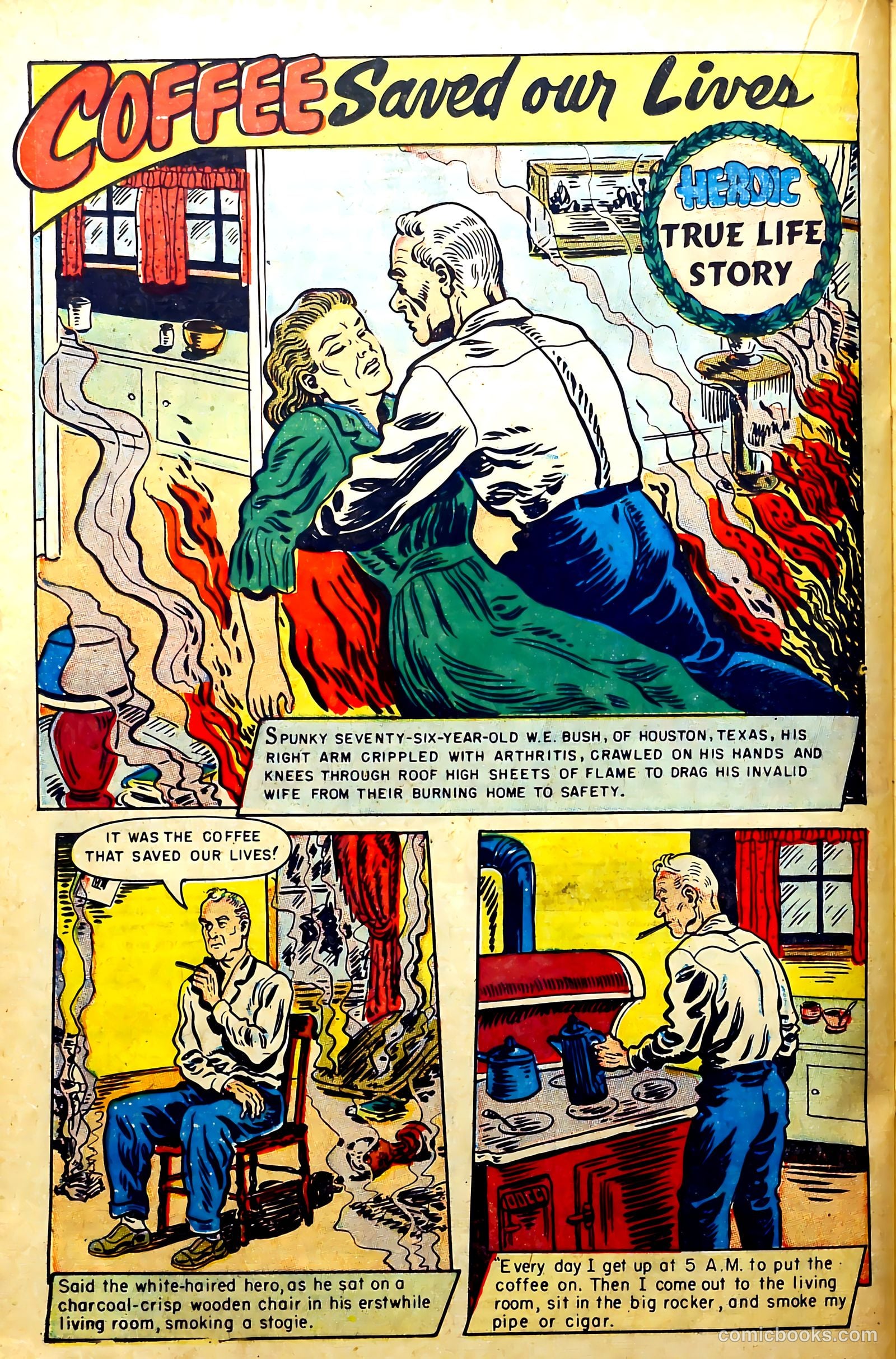 New Heroic Comics #74 (1952) — page 22 of 37