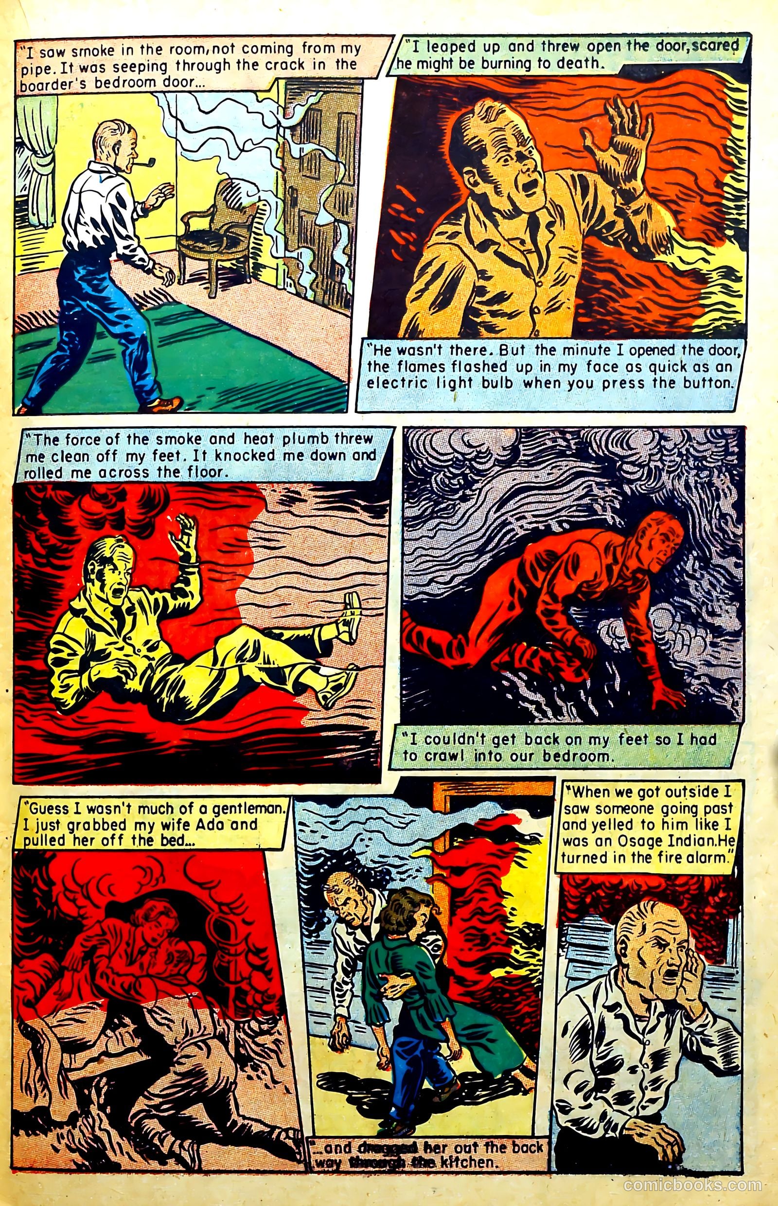 New Heroic Comics #74 (1952) — page 23 of 37