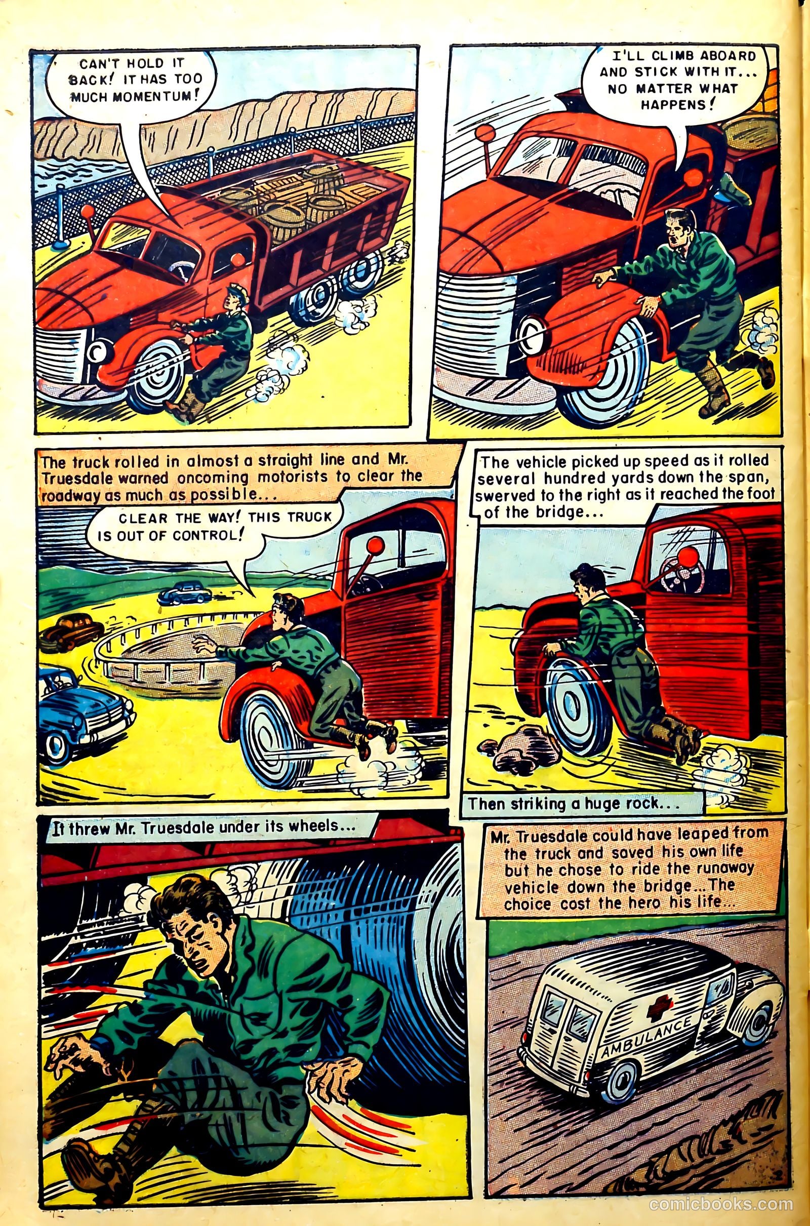 New Heroic Comics #74 (1952) — page 32 of 37