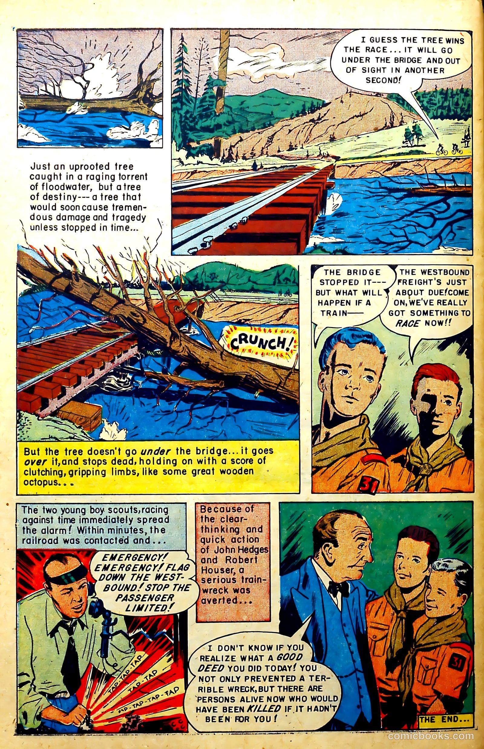 New Heroic Comics #74 (1952) — page 34 of 37