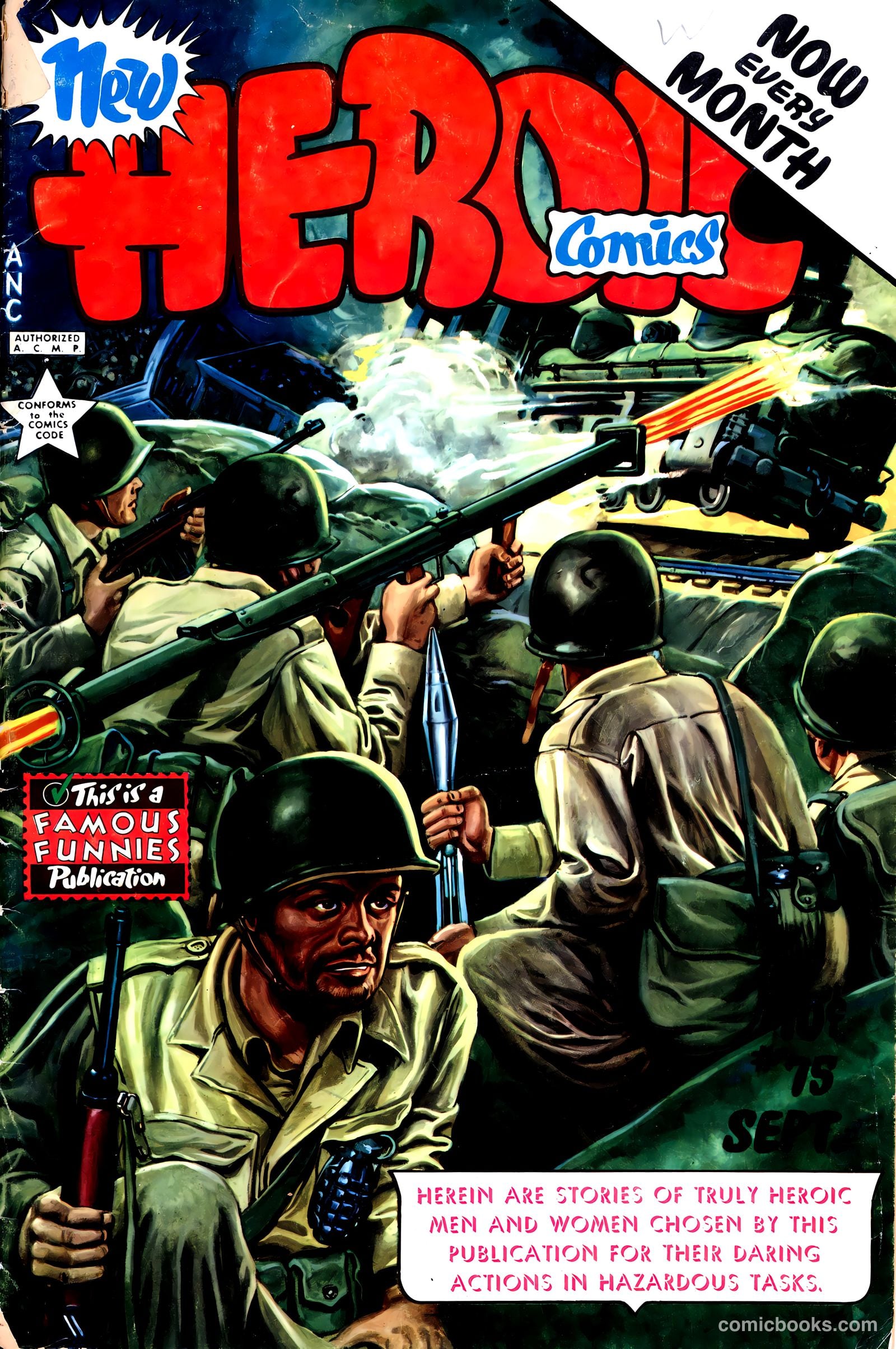 New Heroic Comics #75