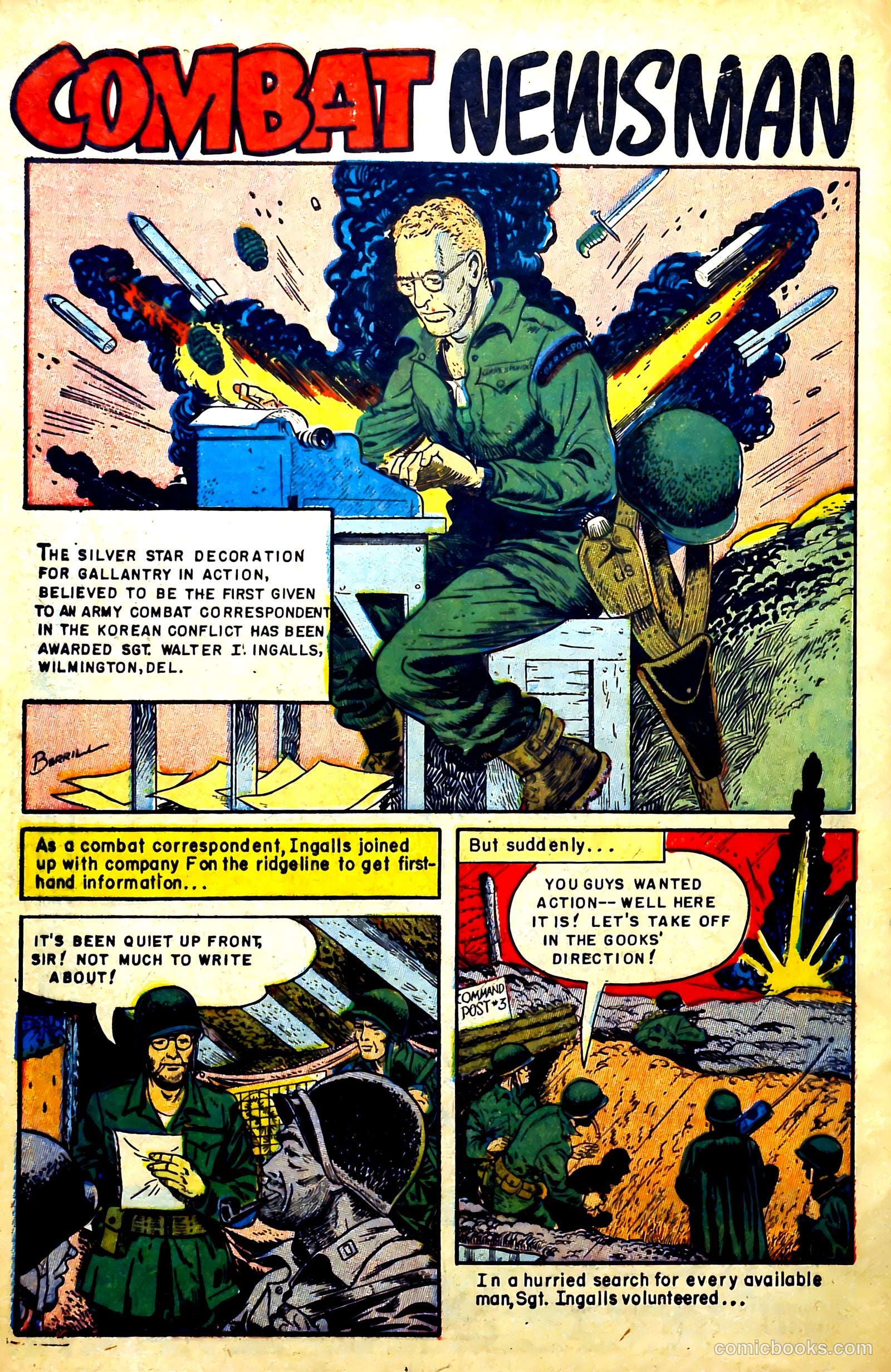 New Heroic Comics #75 (1952) — page 4 of 36