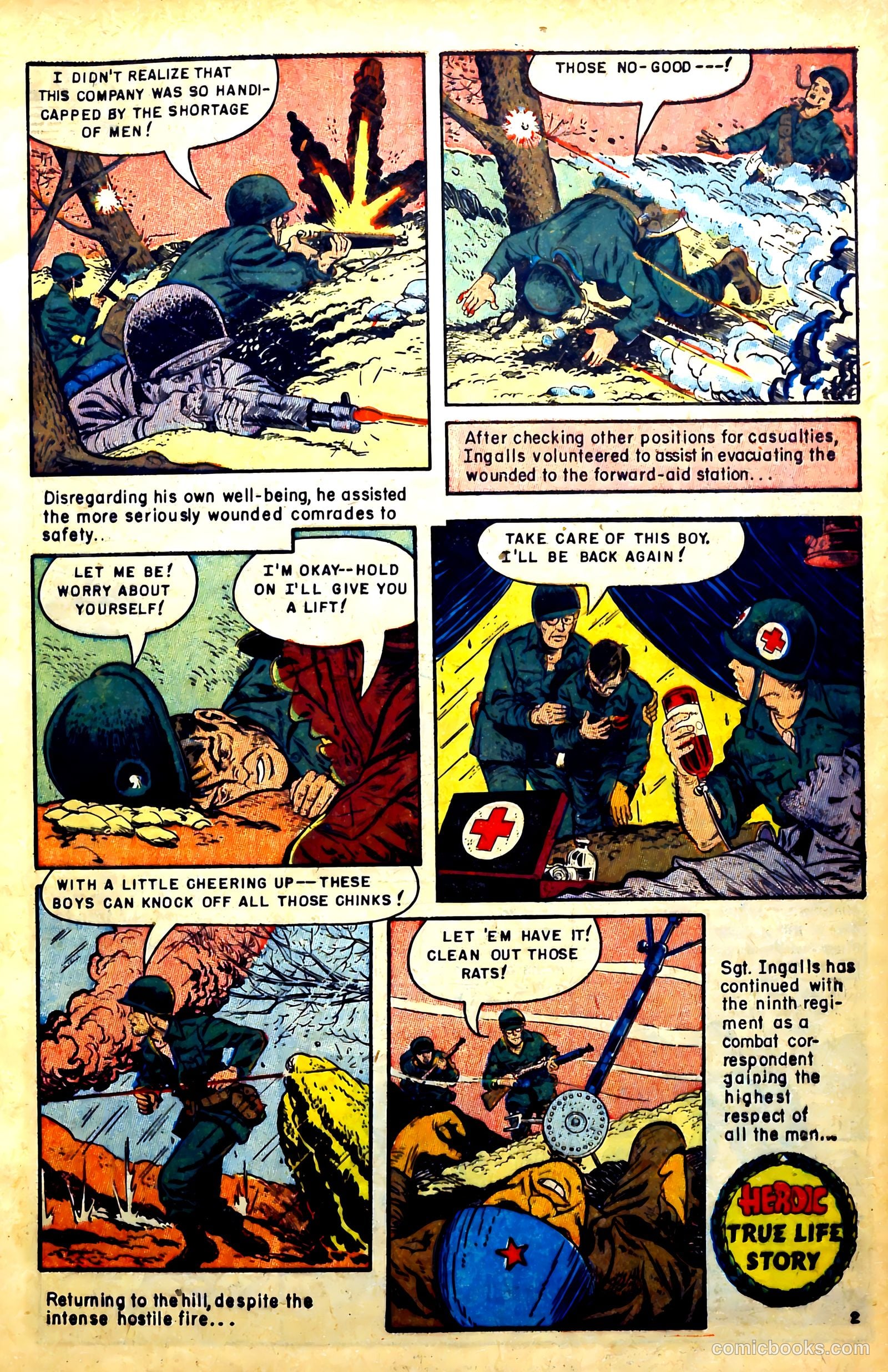New Heroic Comics #75 (1952) — page 5 of 36