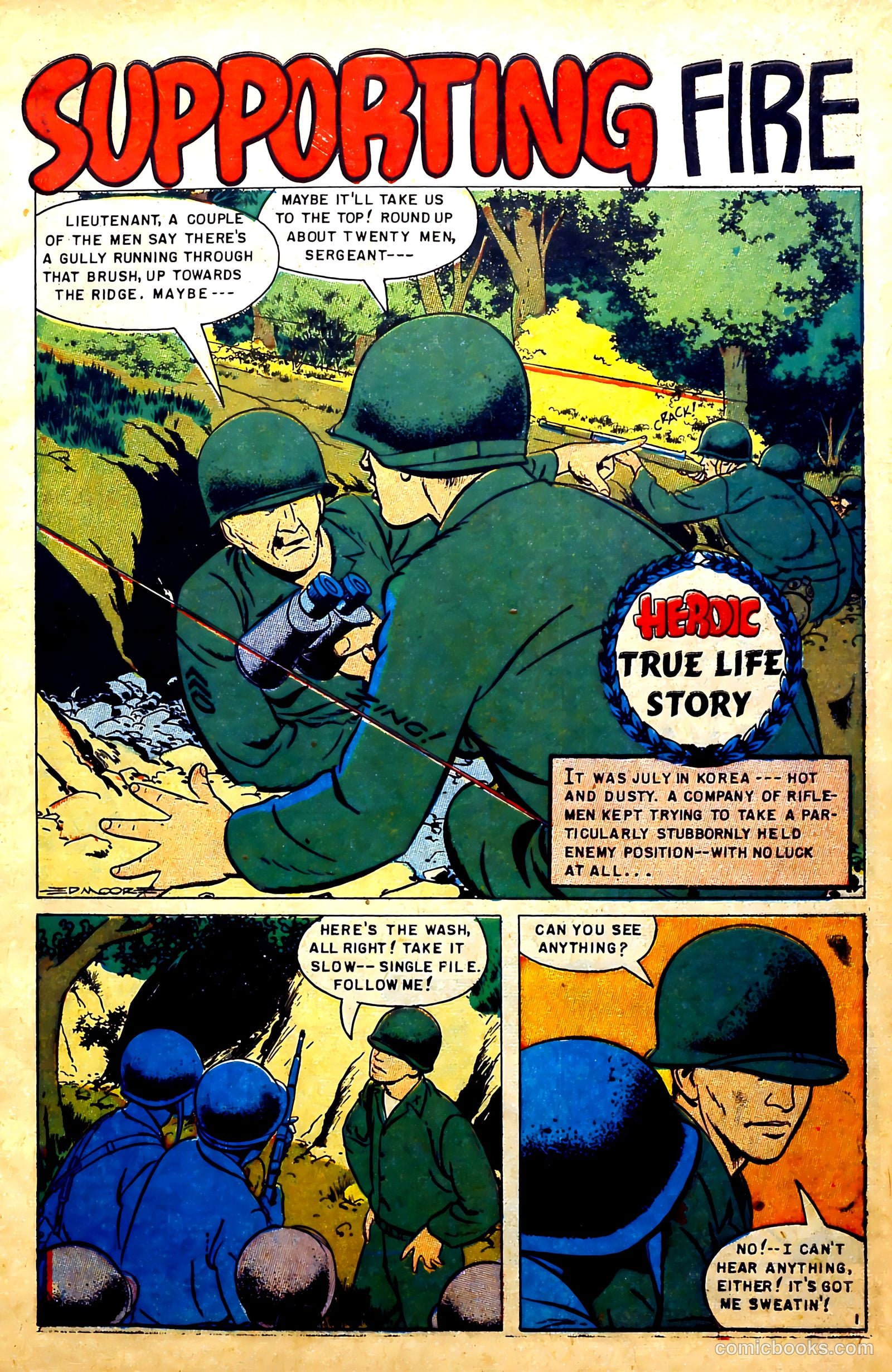 New Heroic Comics #75 (1952) — page 7 of 36