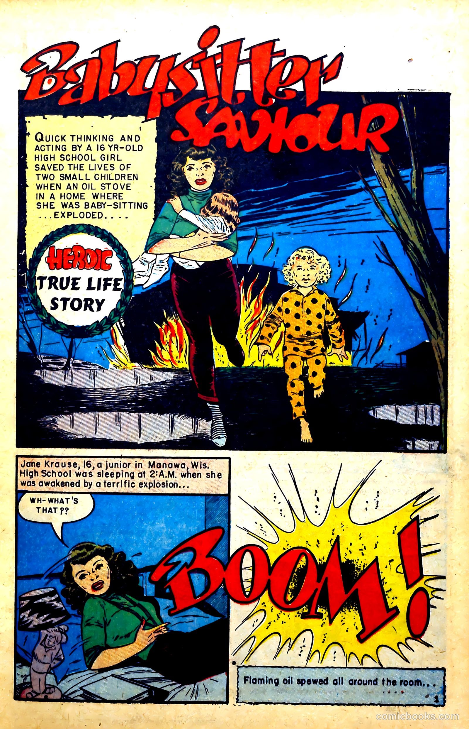 New Heroic Comics #75 (1952) — page 17 of 36