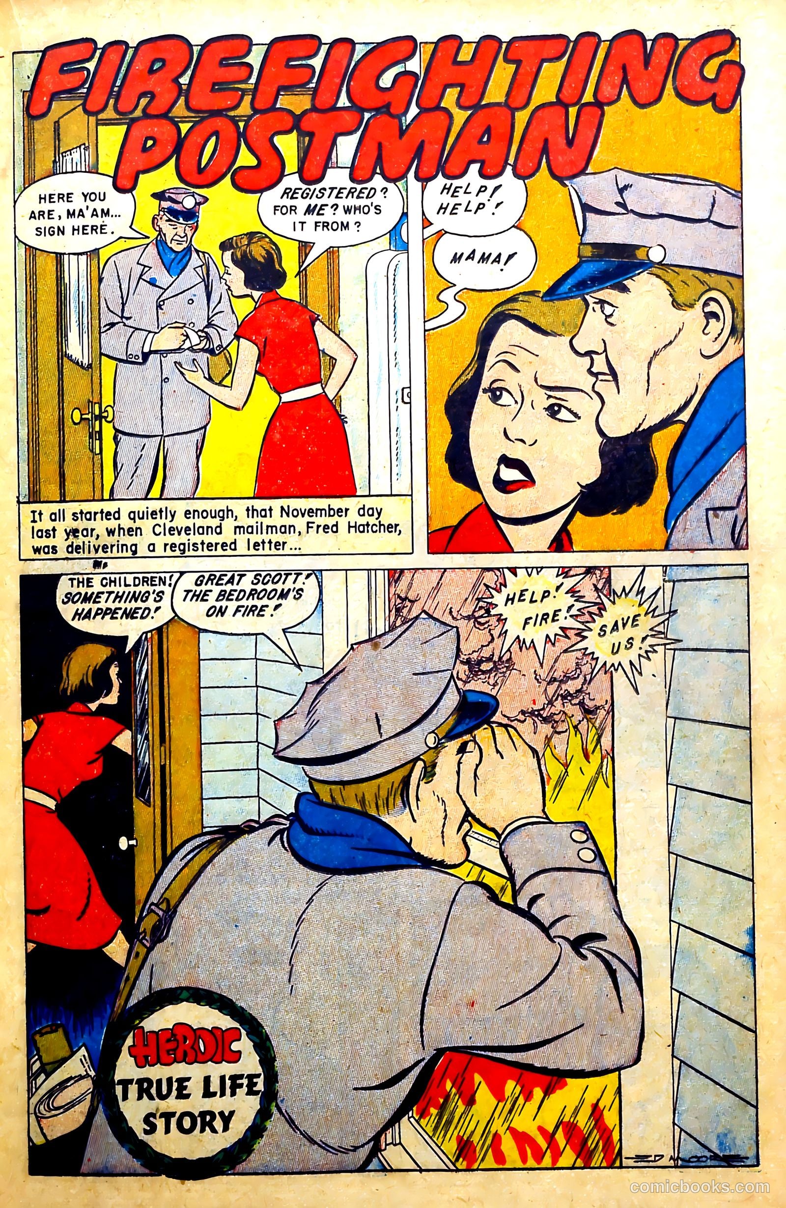 New Heroic Comics #75 (1952) — page 19 of 36