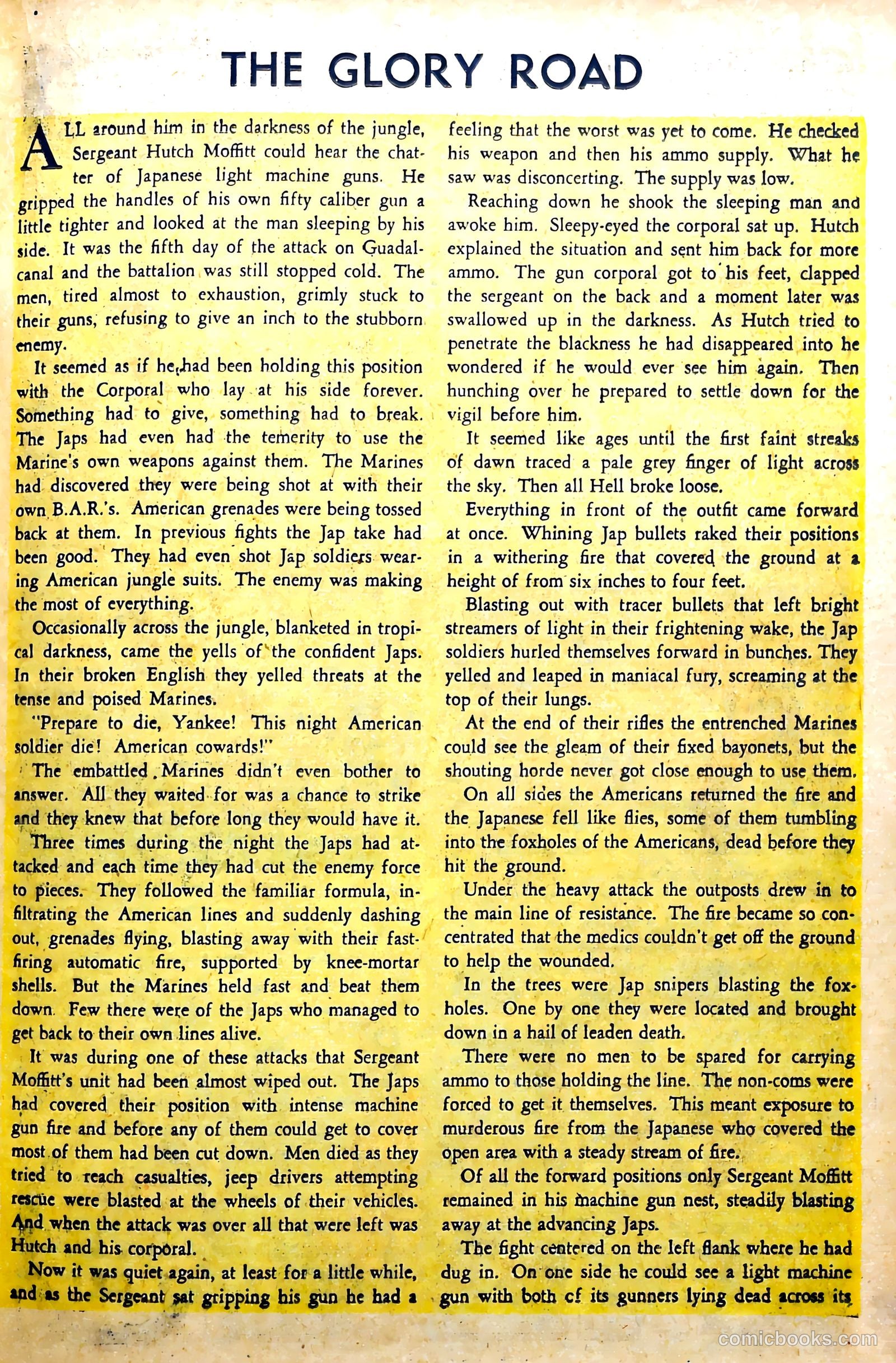 New Heroic Comics #75 (1952) — page 23 of 36
