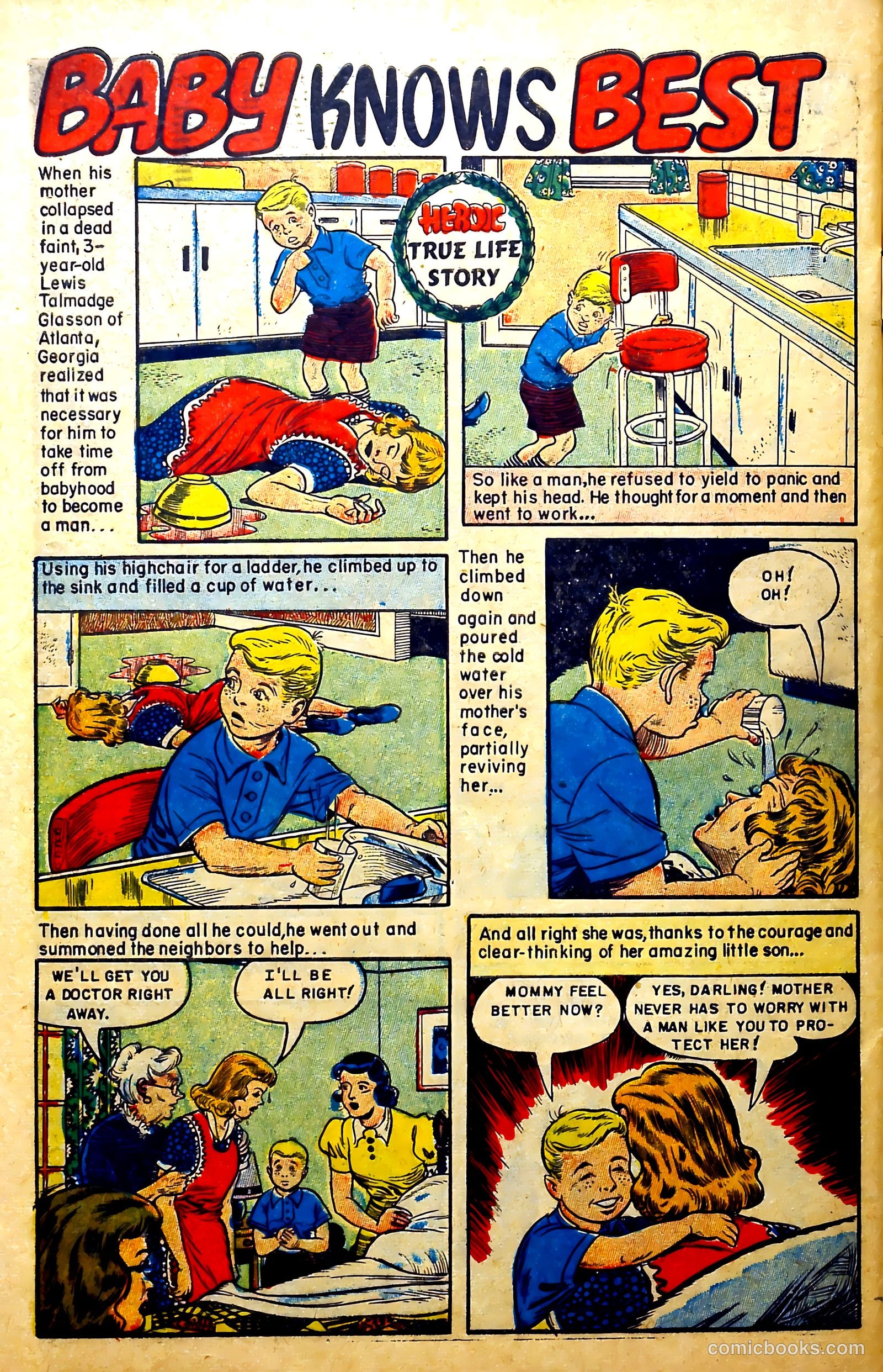 New Heroic Comics #75 (1952) — page 30 of 36
