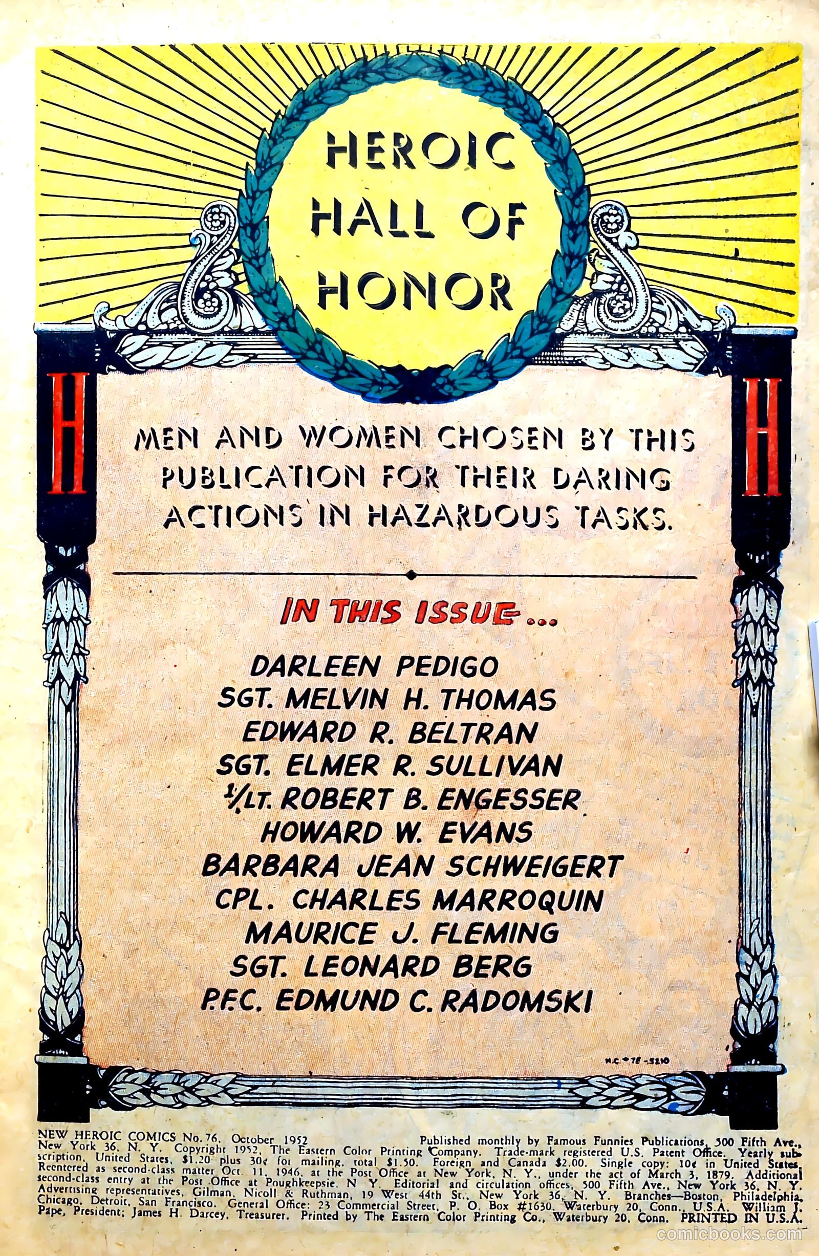 New Heroic Comics #76 (1952) — page 3 of 36