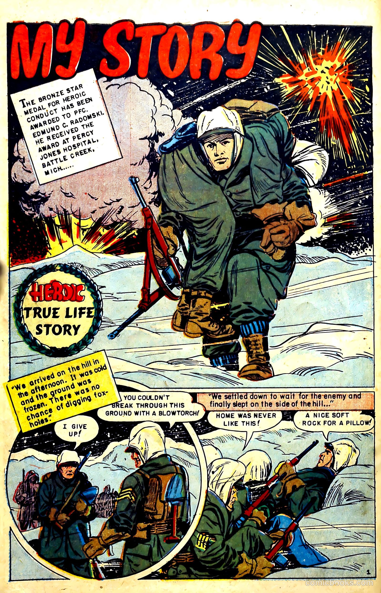 New Heroic Comics #76 (1952) — page 4 of 36