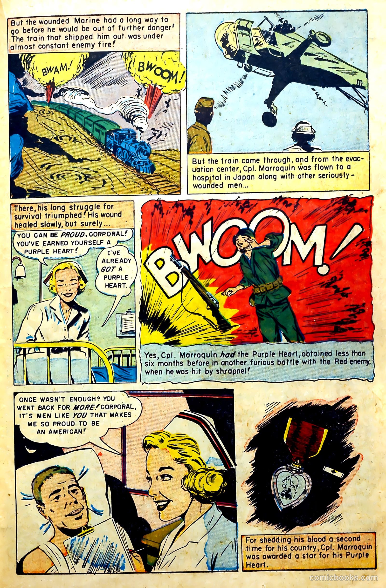 New Heroic Comics #76 (1952) — page 19 of 36