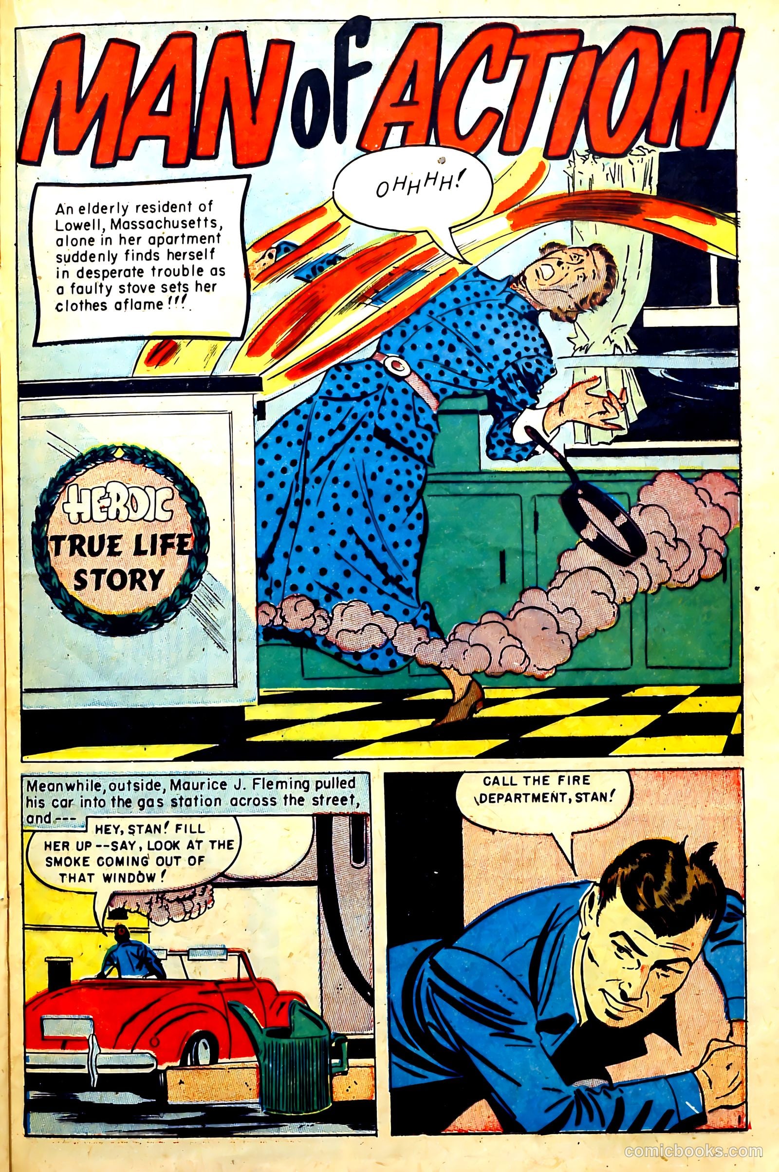 New Heroic Comics #76 (1952) — page 21 of 36