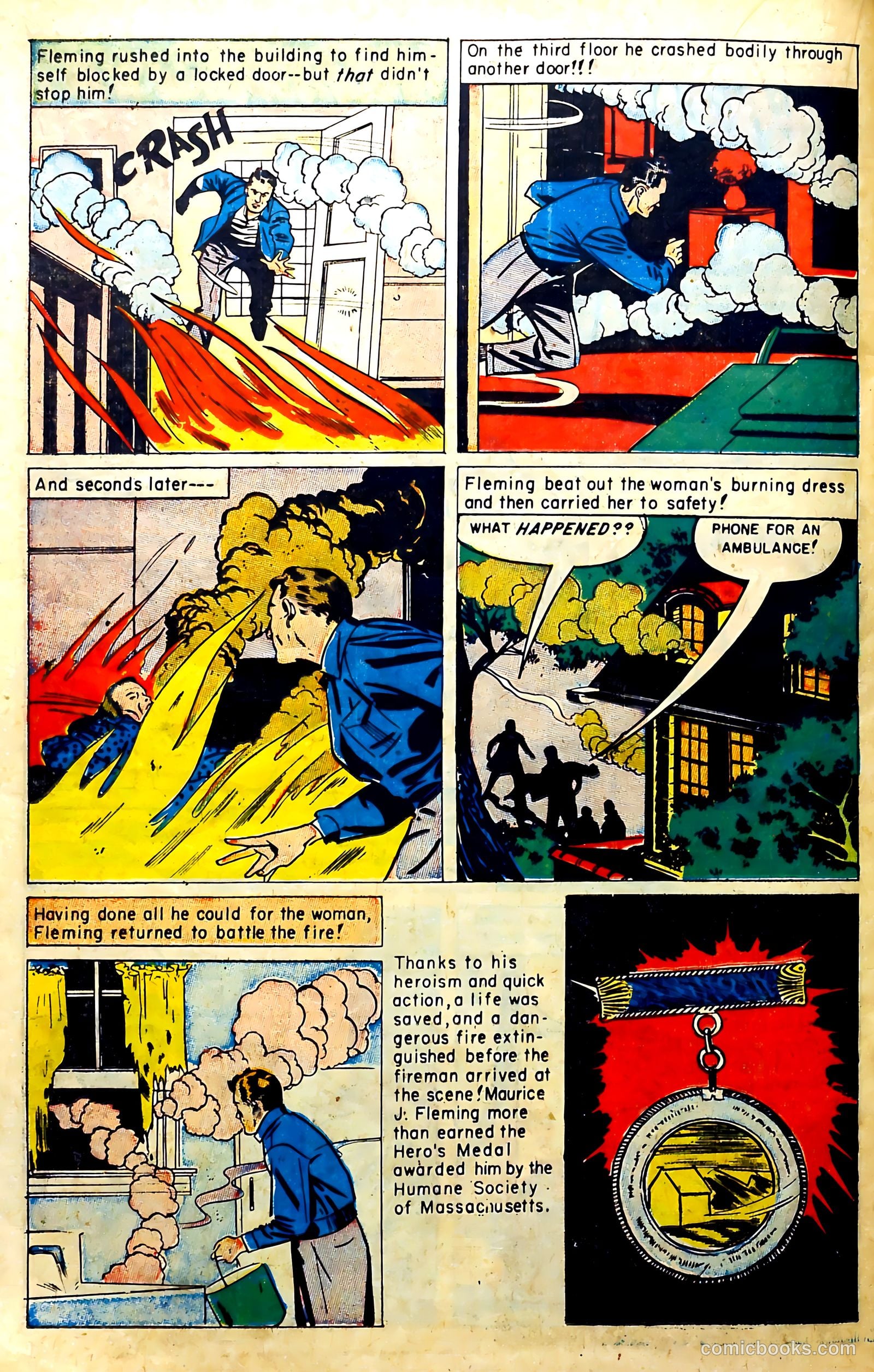 New Heroic Comics #76 (1952) — page 22 of 36