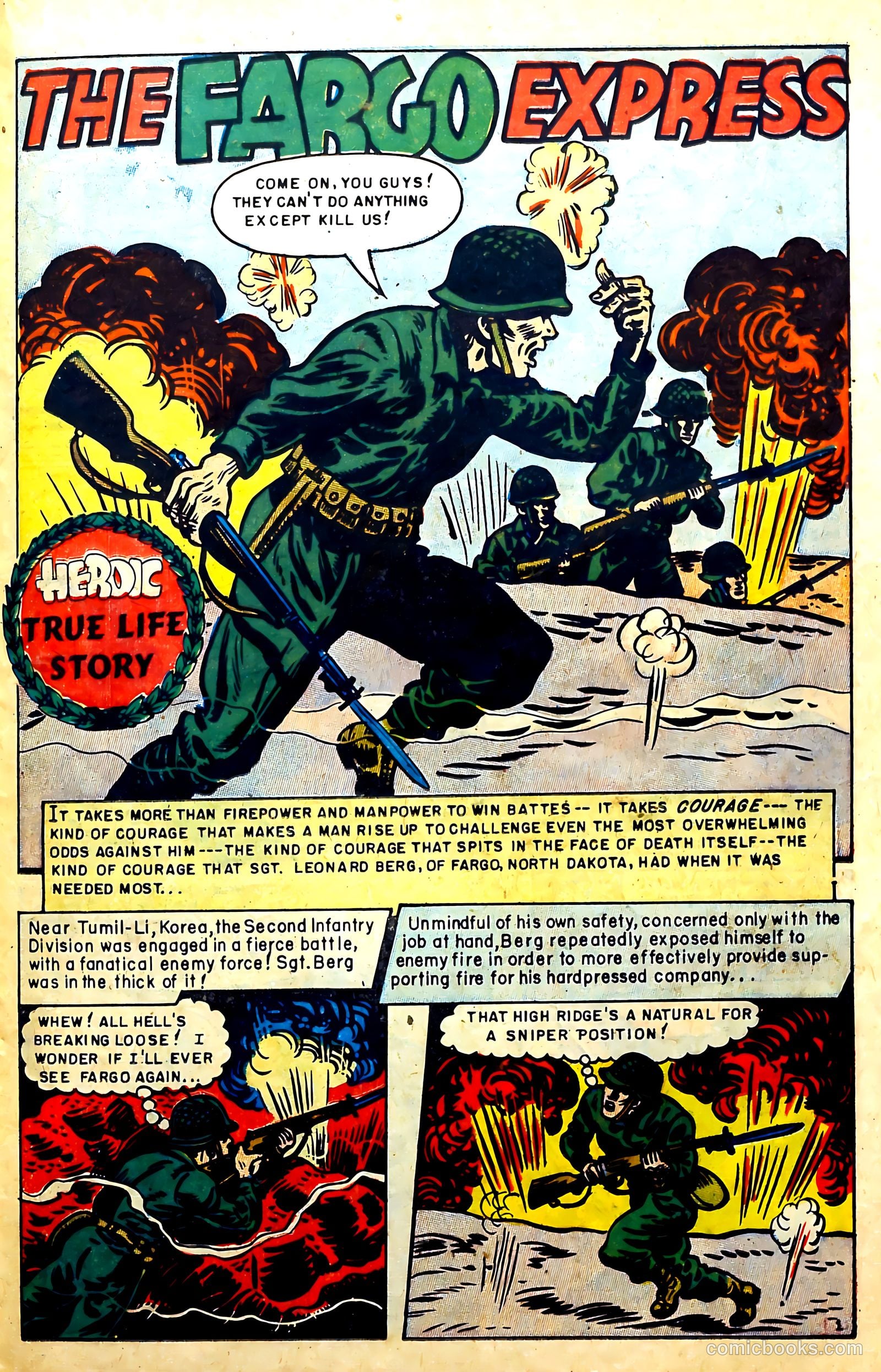 New Heroic Comics #76 (1952) — page 23 of 36