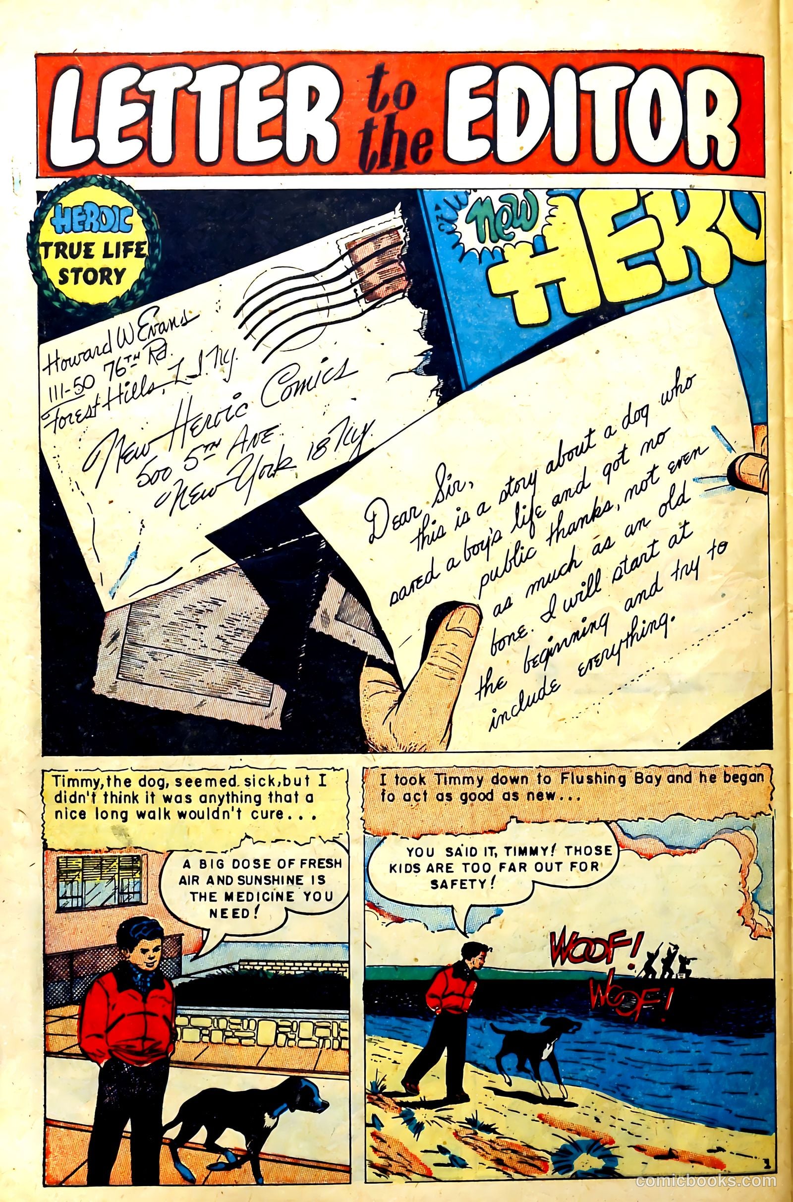 New Heroic Comics #76 (1952) — page 32 of 36