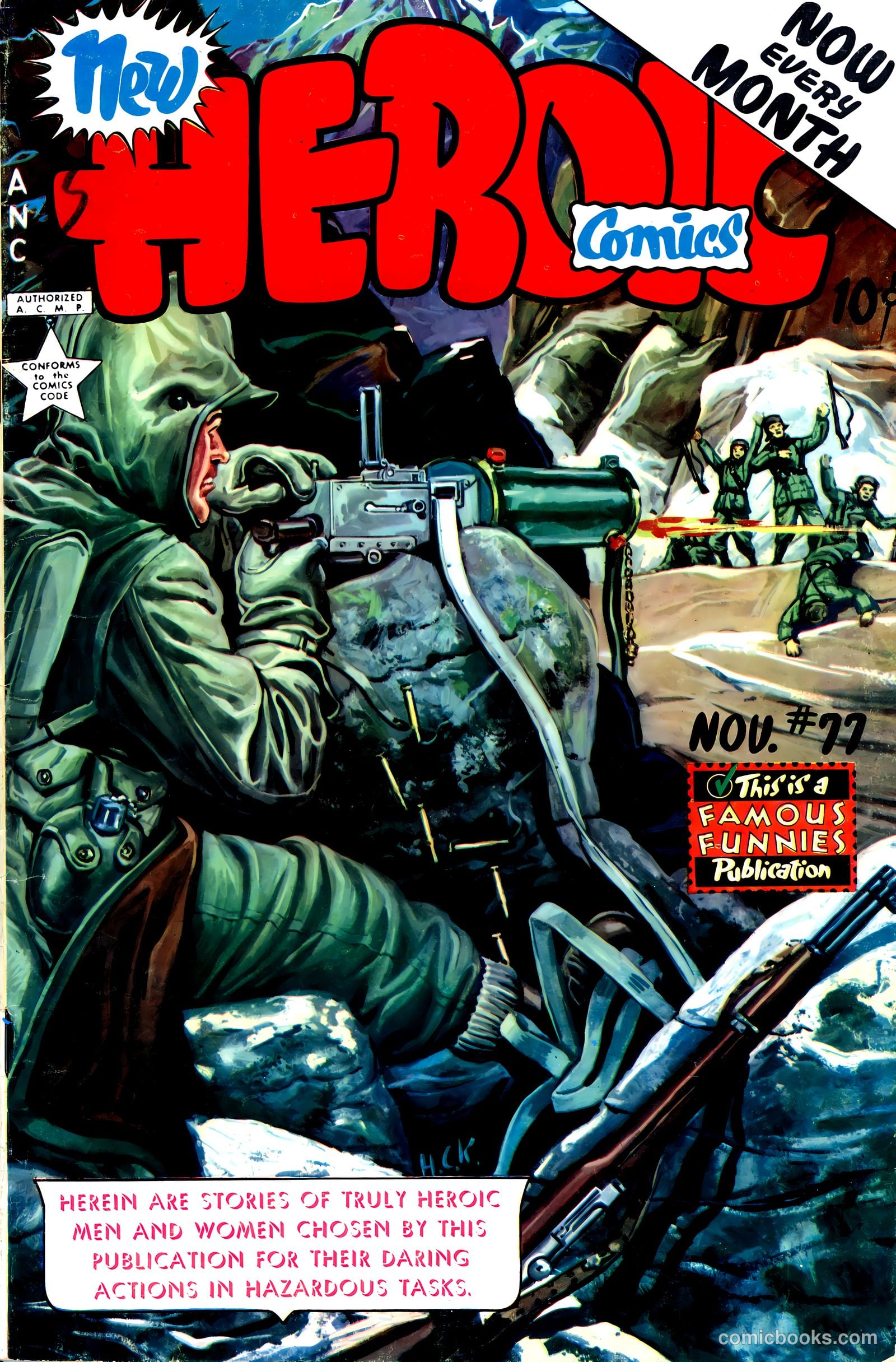 New Heroic Comics #77