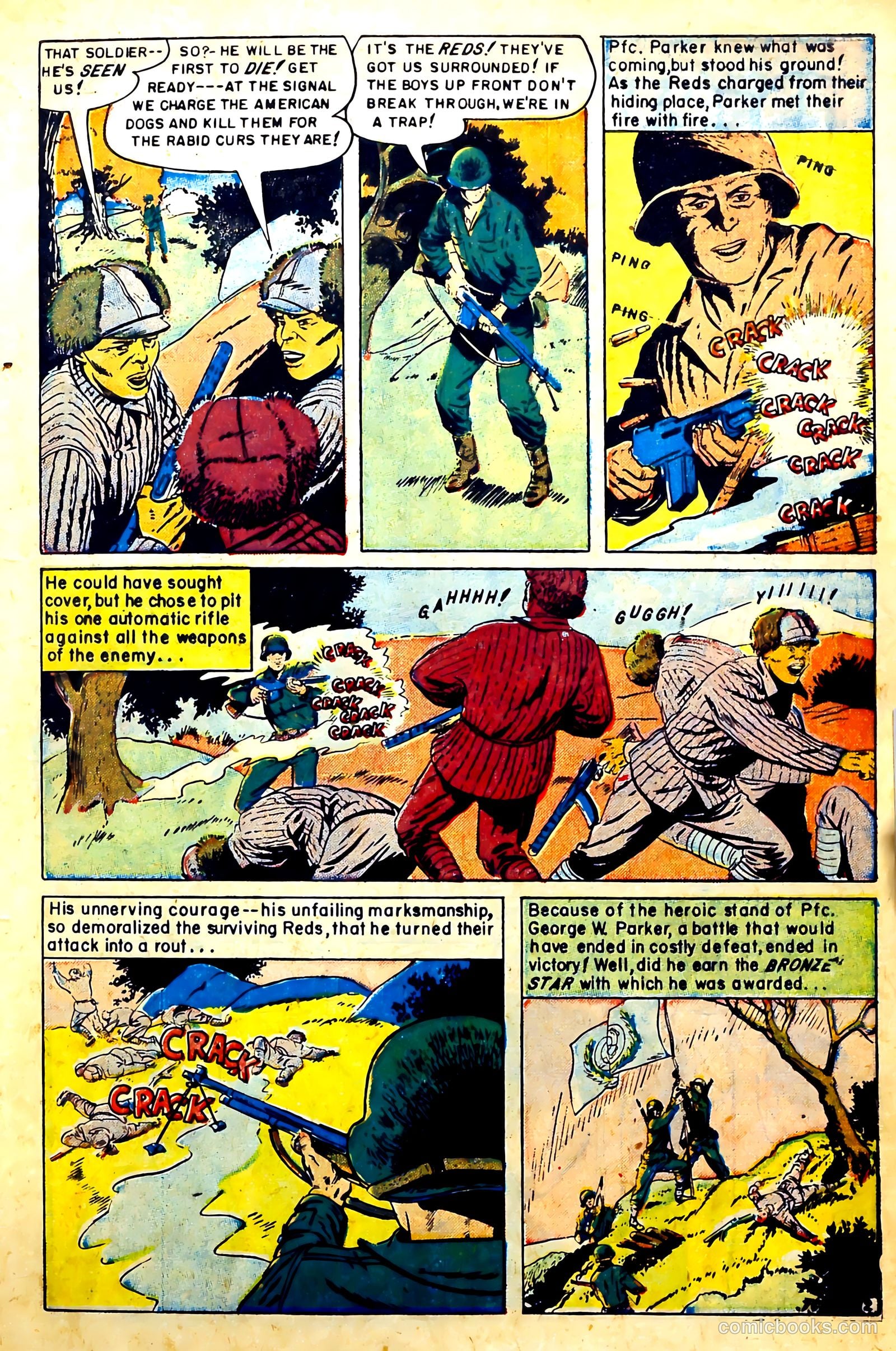 New Heroic Comics #77 (1952) — page 7 of 36