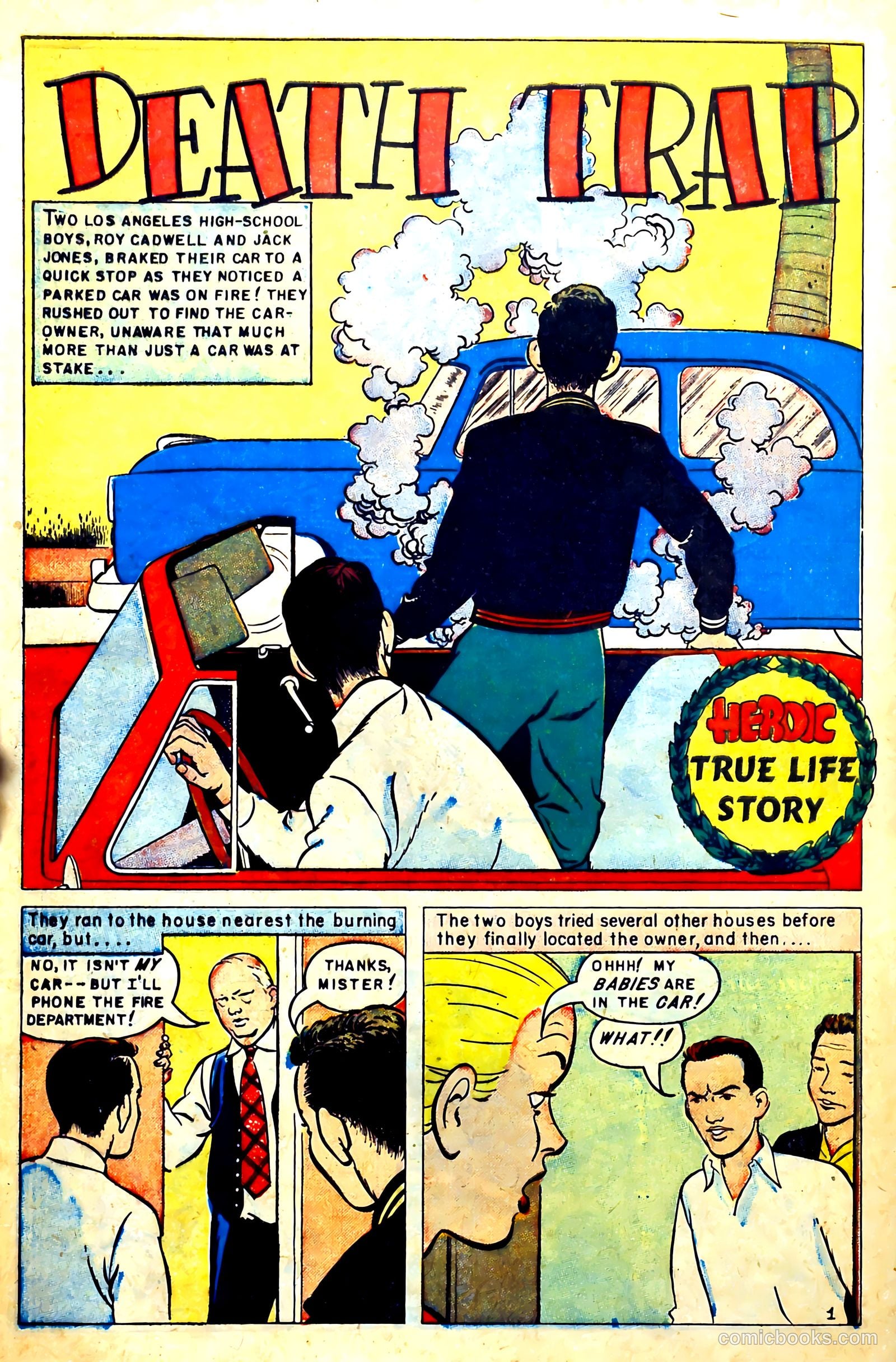New Heroic Comics #77 (1952) — page 8 of 36