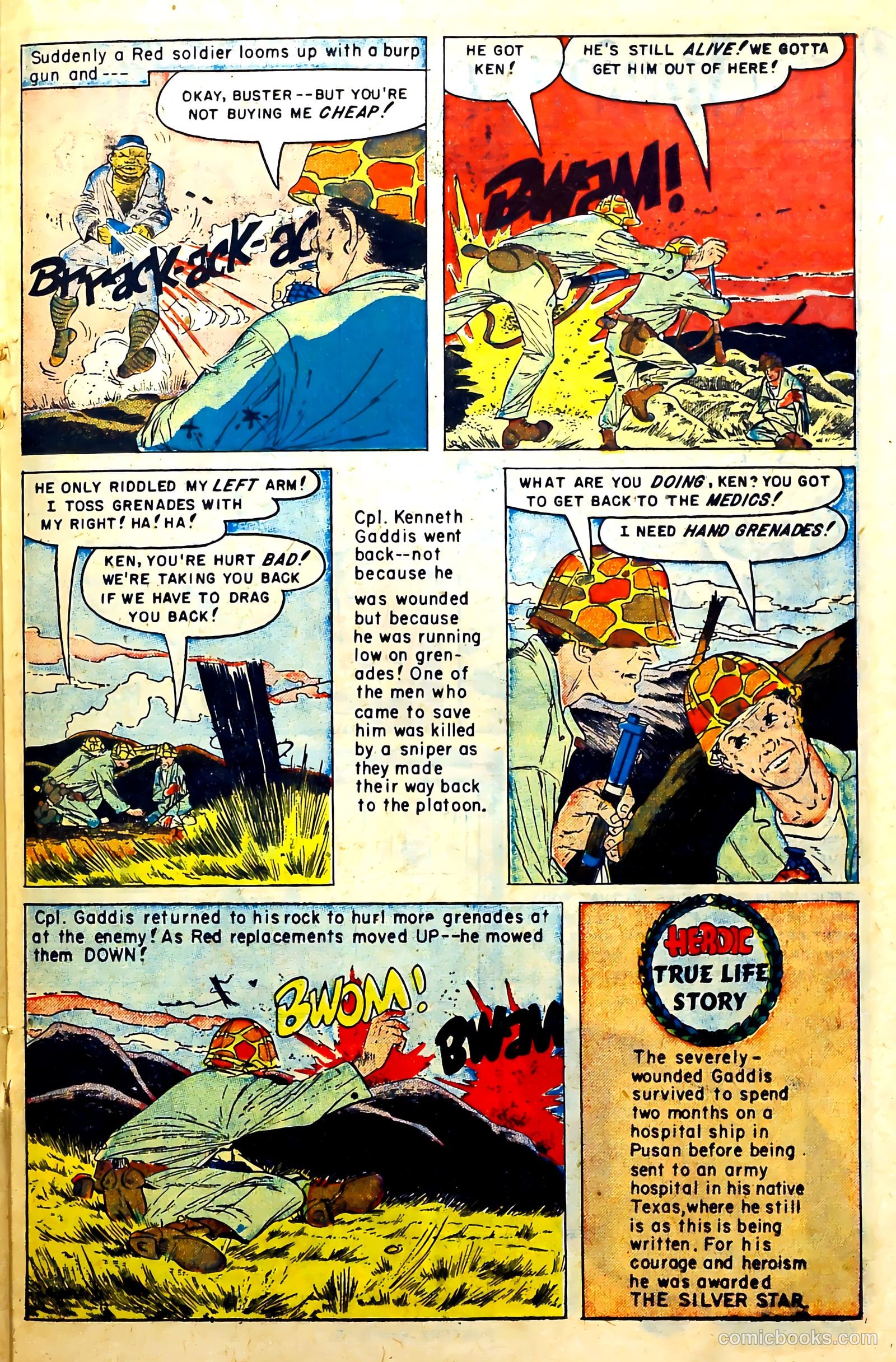 New Heroic Comics #77 (1952) — page 23 of 36