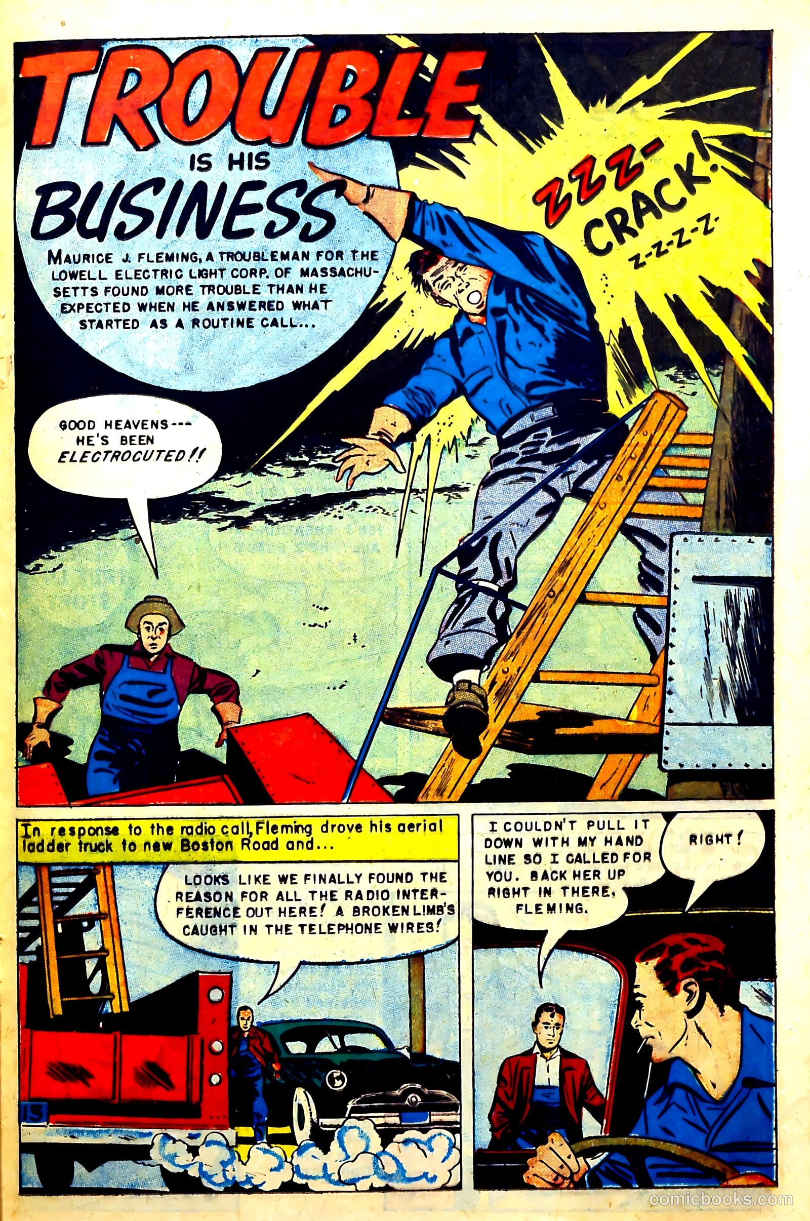 New Heroic Comics #77 (1952) — page 25 of 36