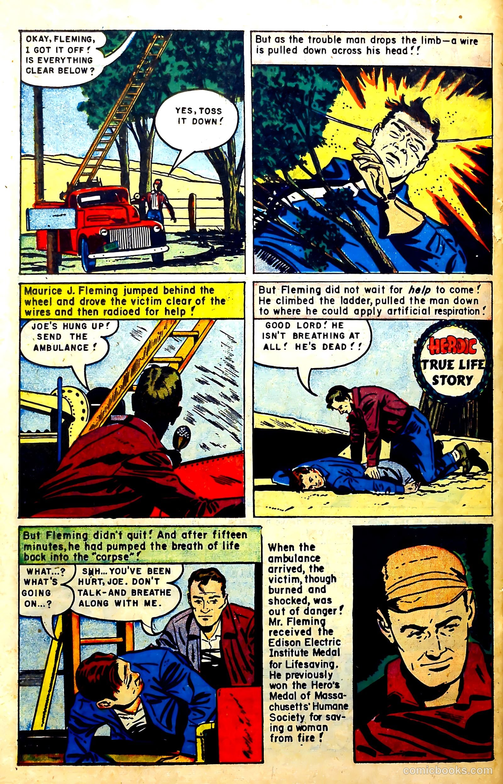 New Heroic Comics #77 (1952) — page 26 of 36