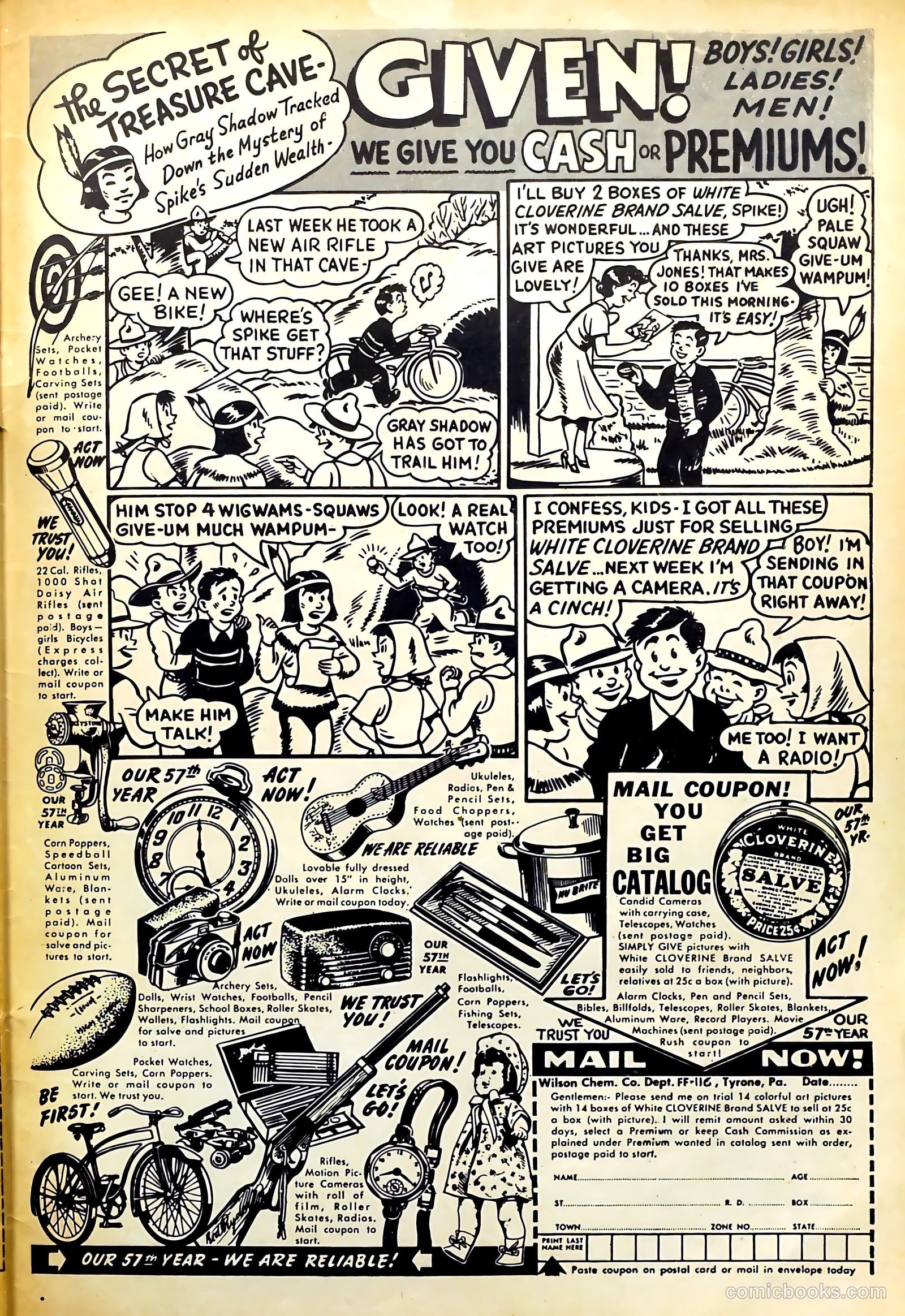 New Heroic Comics #77 (1952) — page 35 of 36