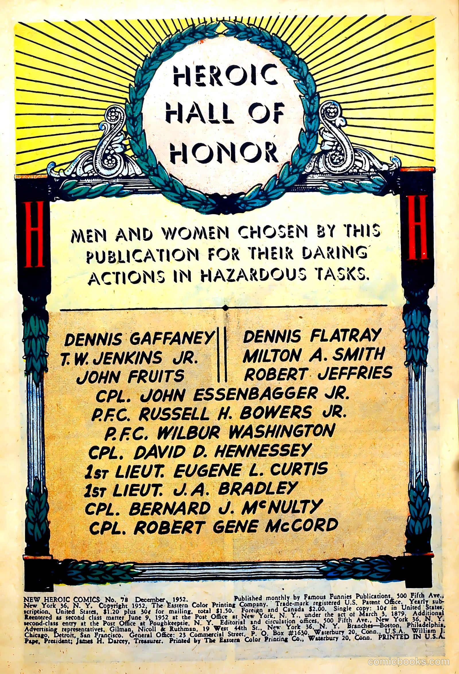 New Heroic Comics #78 (1952) — page 3 of 36