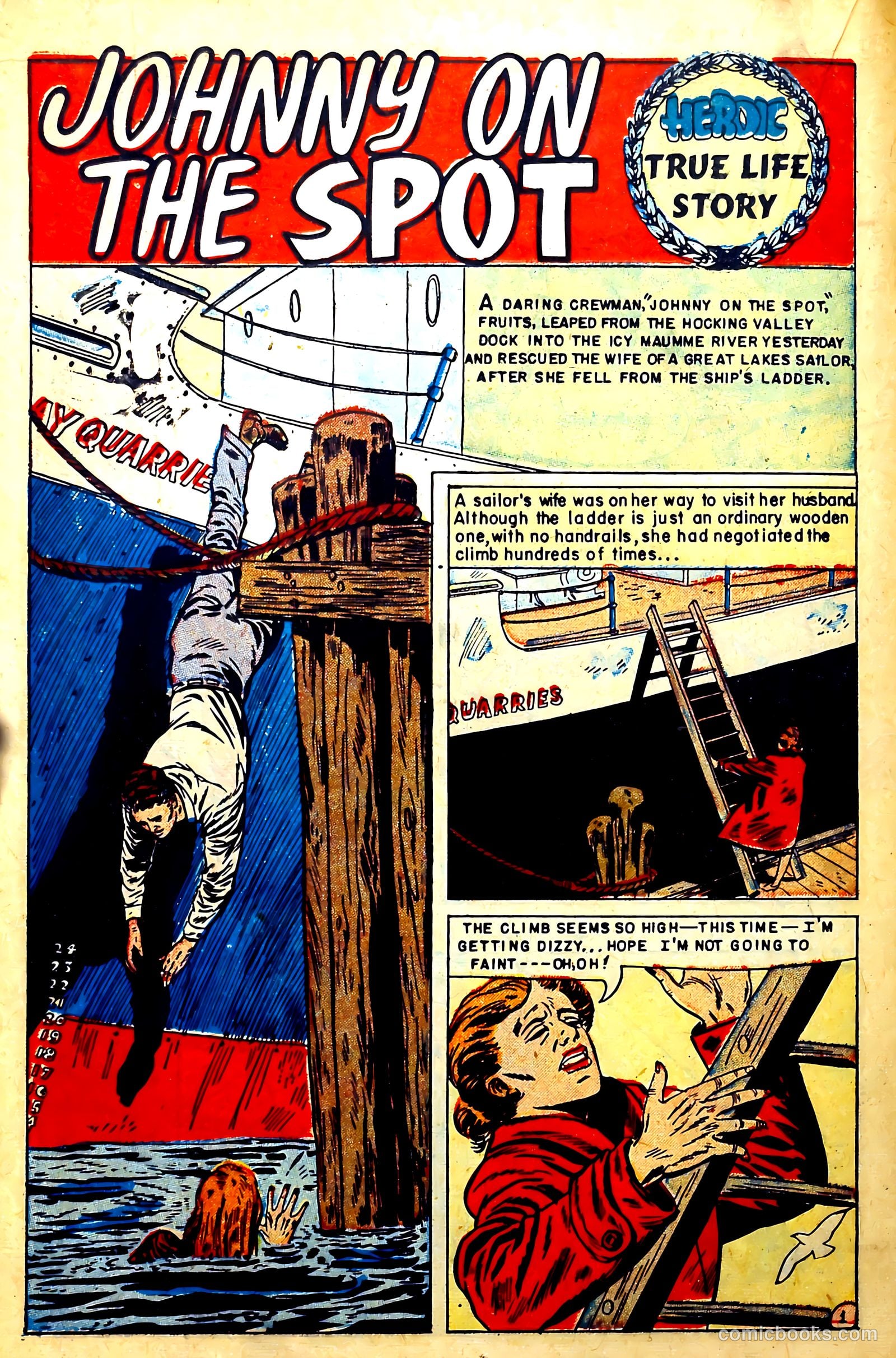 New Heroic Comics #78 (1952) — page 18 of 36