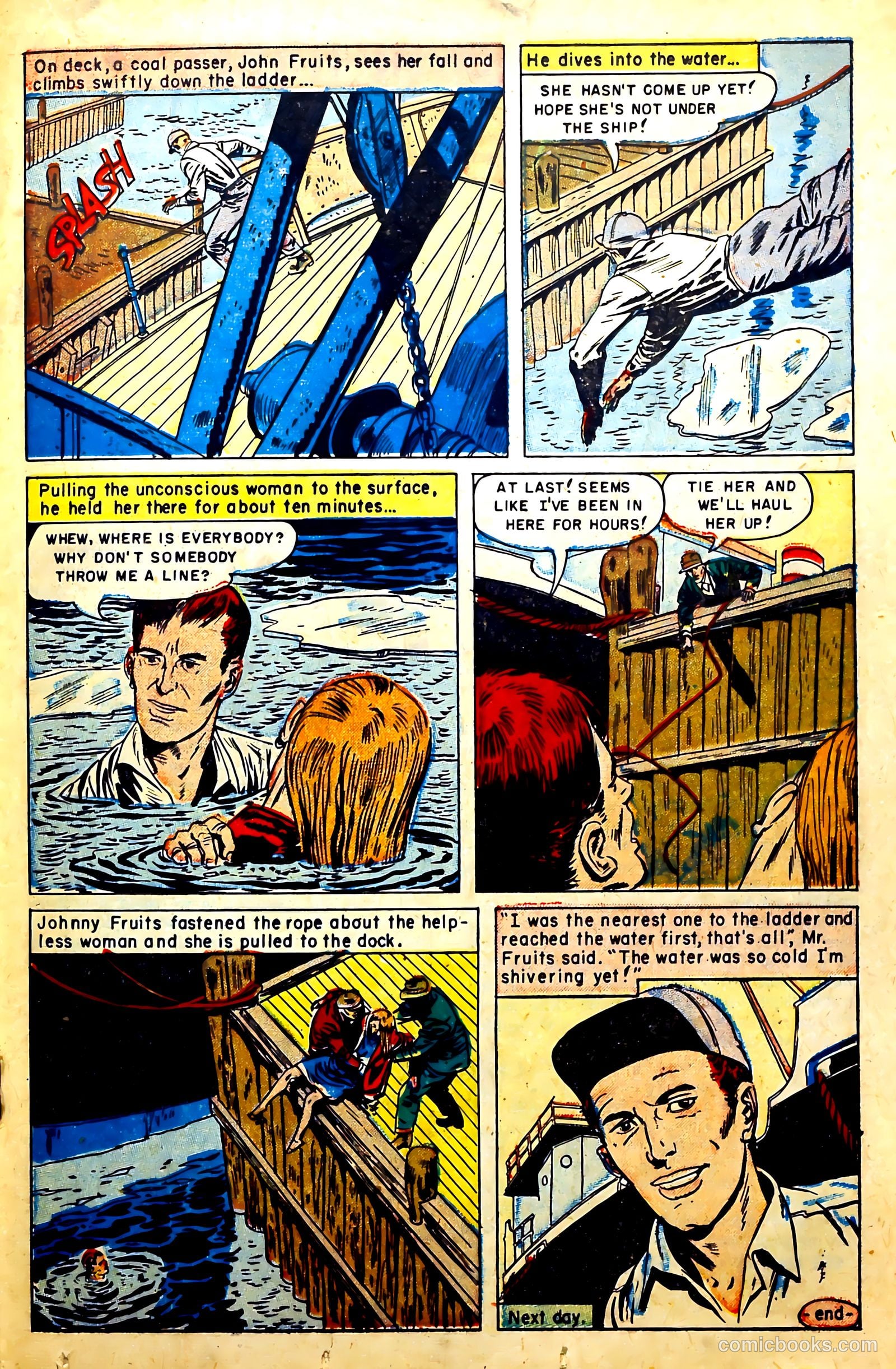 New Heroic Comics #78 (1952) — page 19 of 36