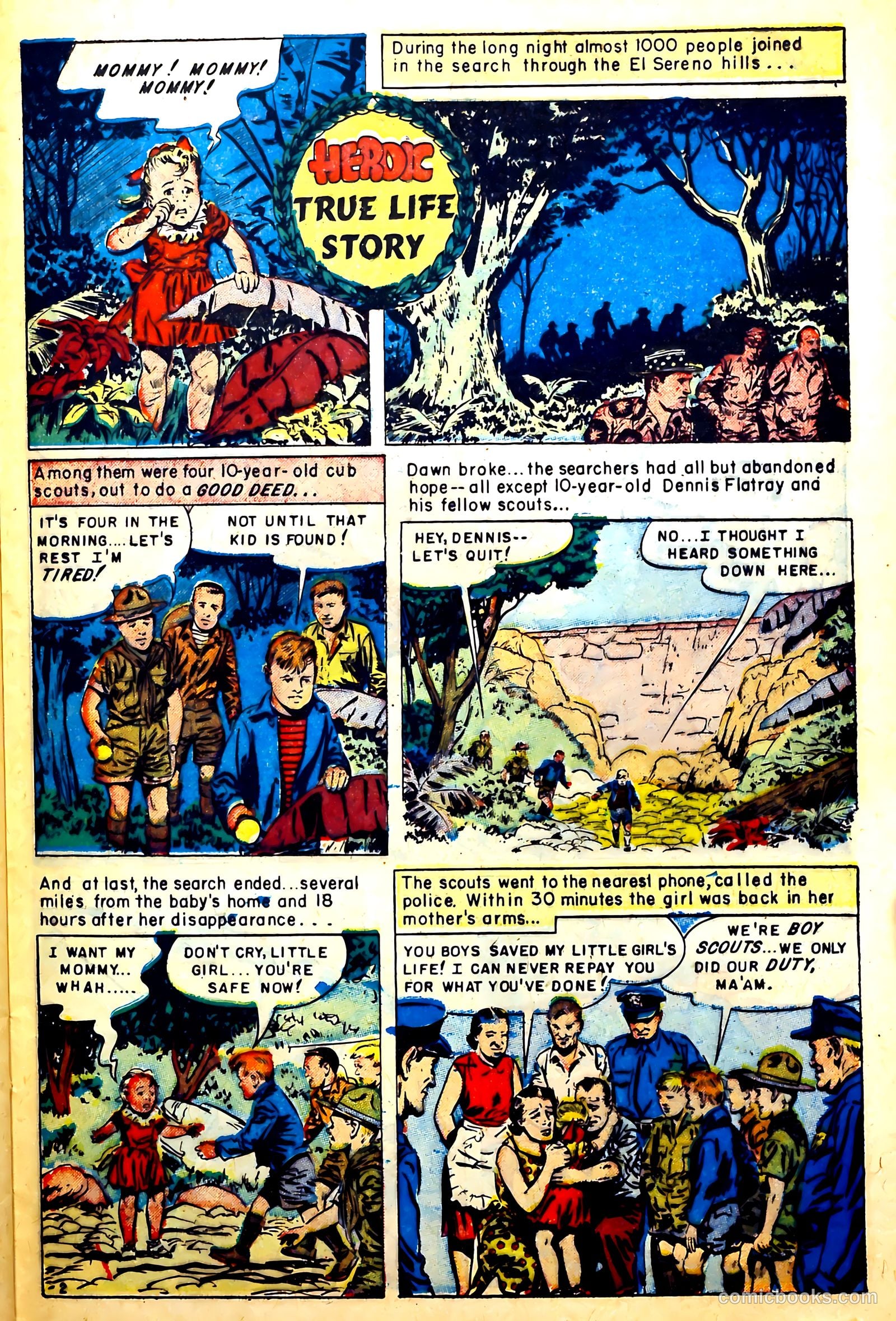 New Heroic Comics #78 (1952) — page 25 of 36