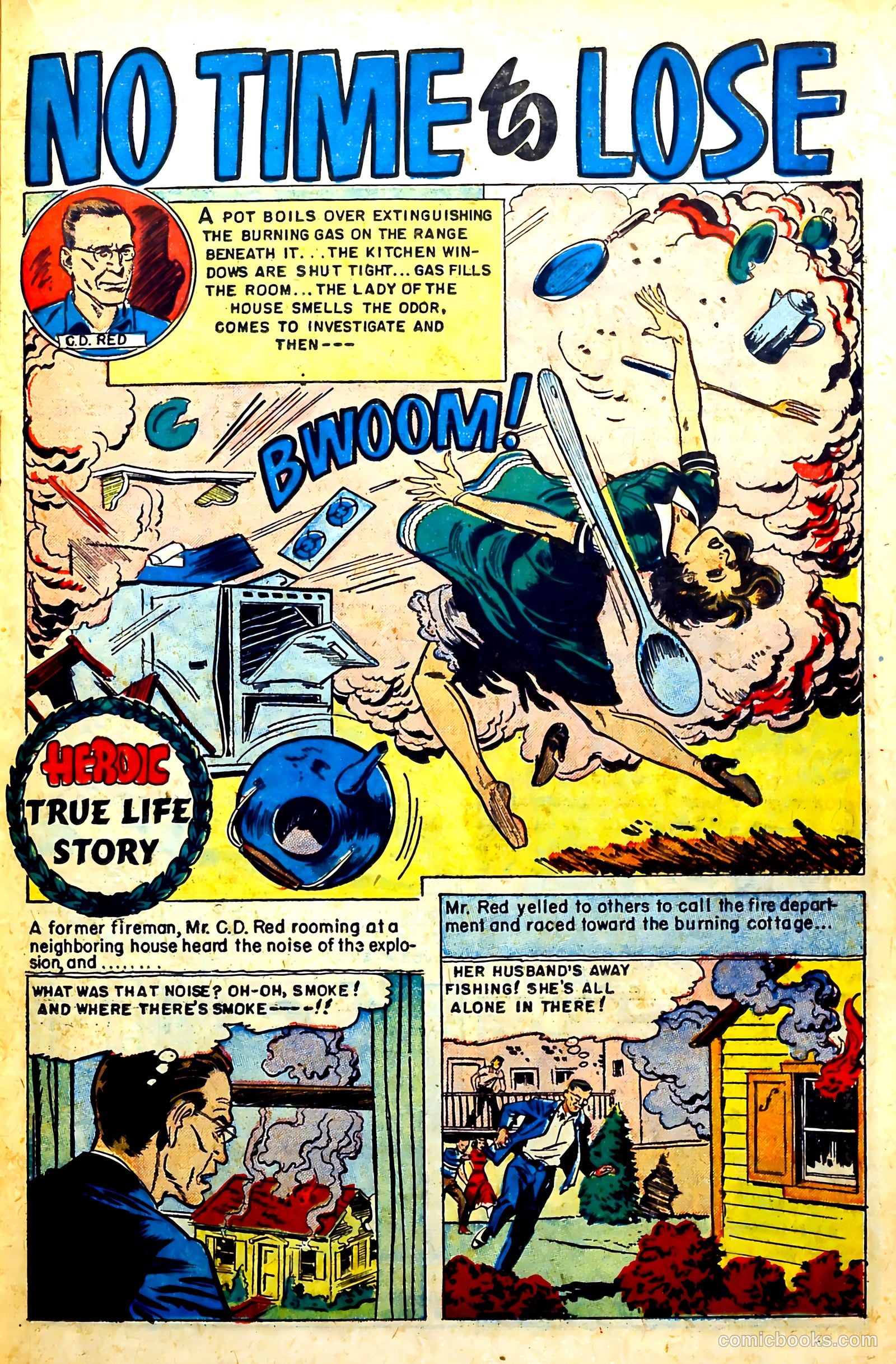 New Heroic Comics #79 (1953) — page 23 of 36