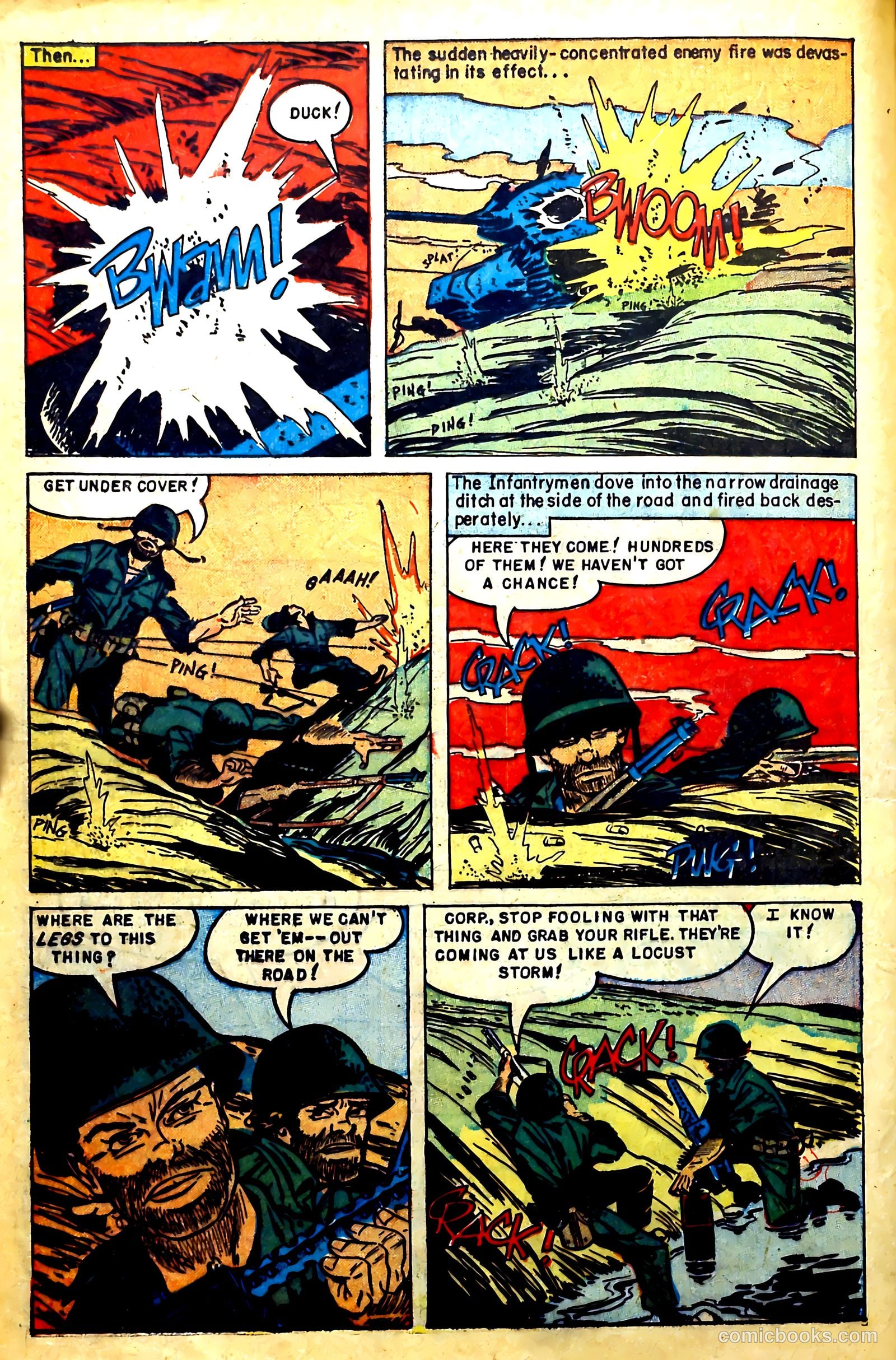 New Heroic Comics #80 (1953) — page 16 of 36