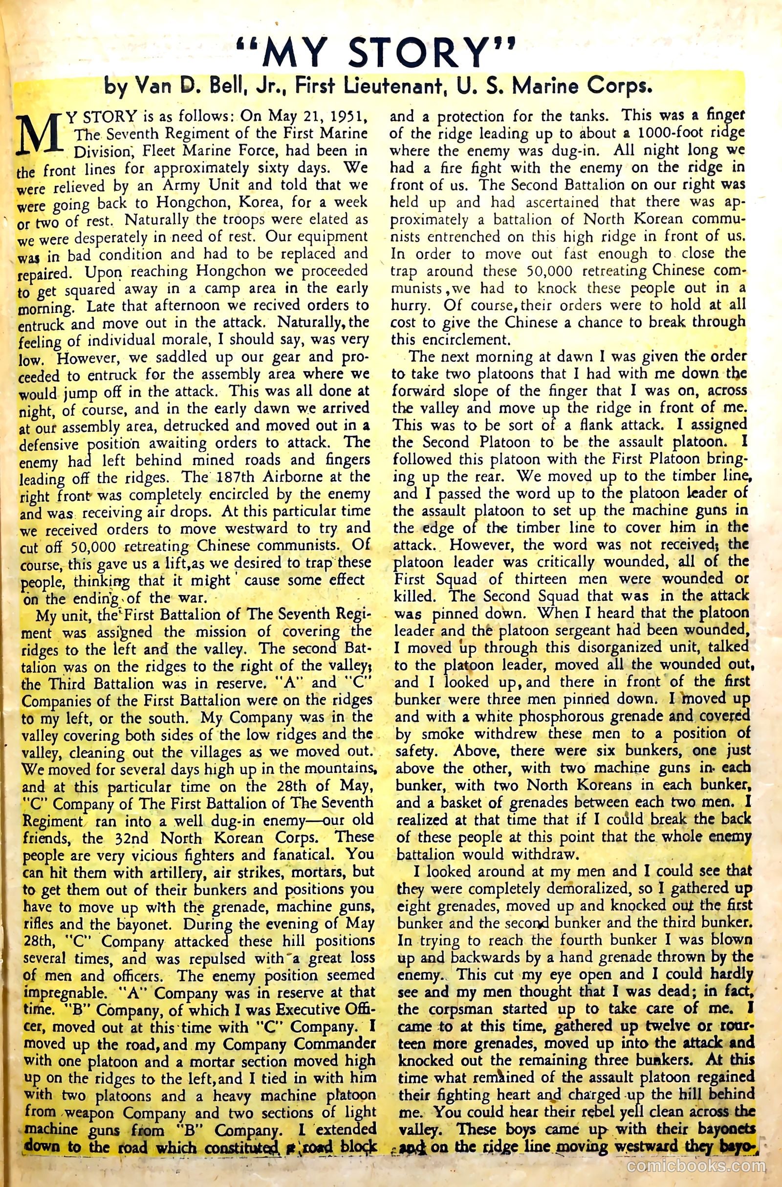 New Heroic Comics #80 (1953) — page 21 of 36