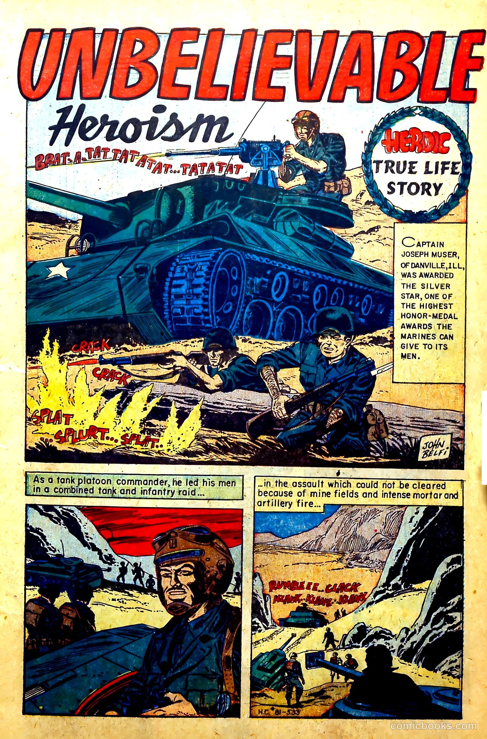 New Heroic Comics #81 (1953) — page 3 of 36