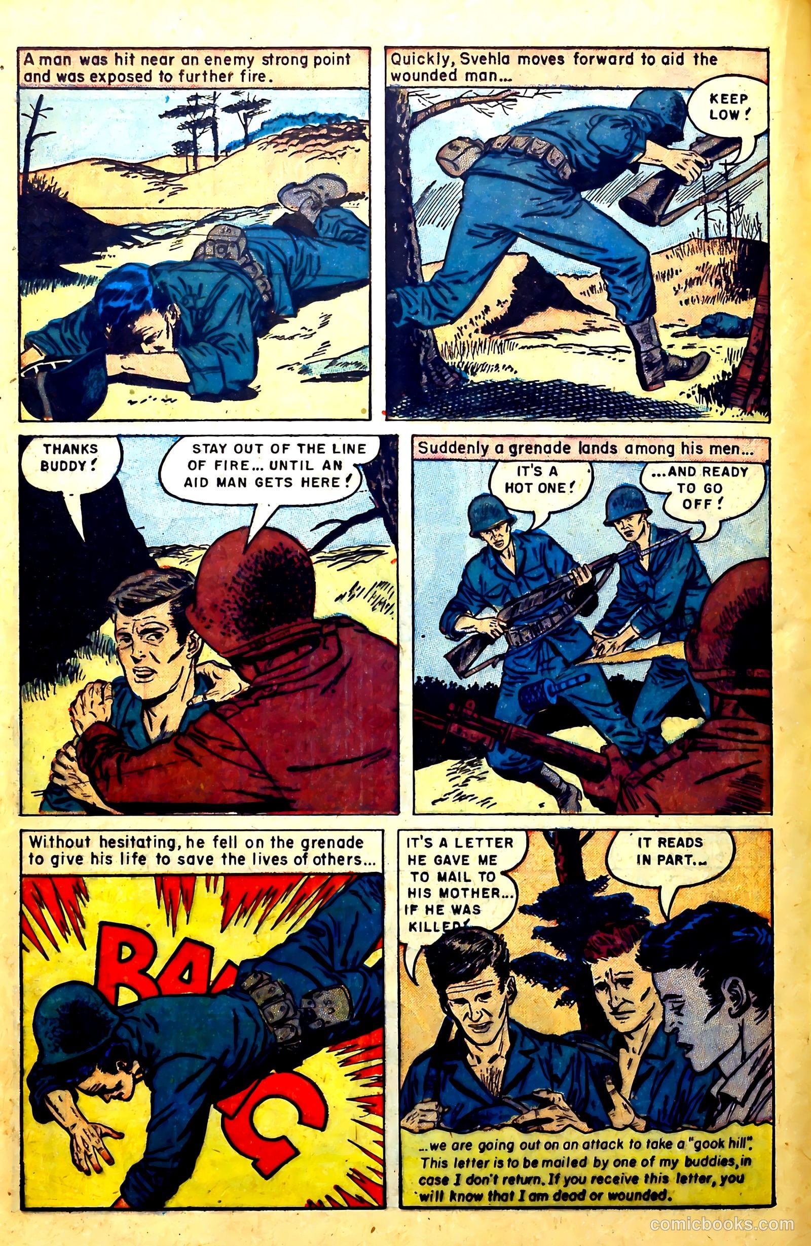 New Heroic Comics #81 (1953) — page 16 of 36