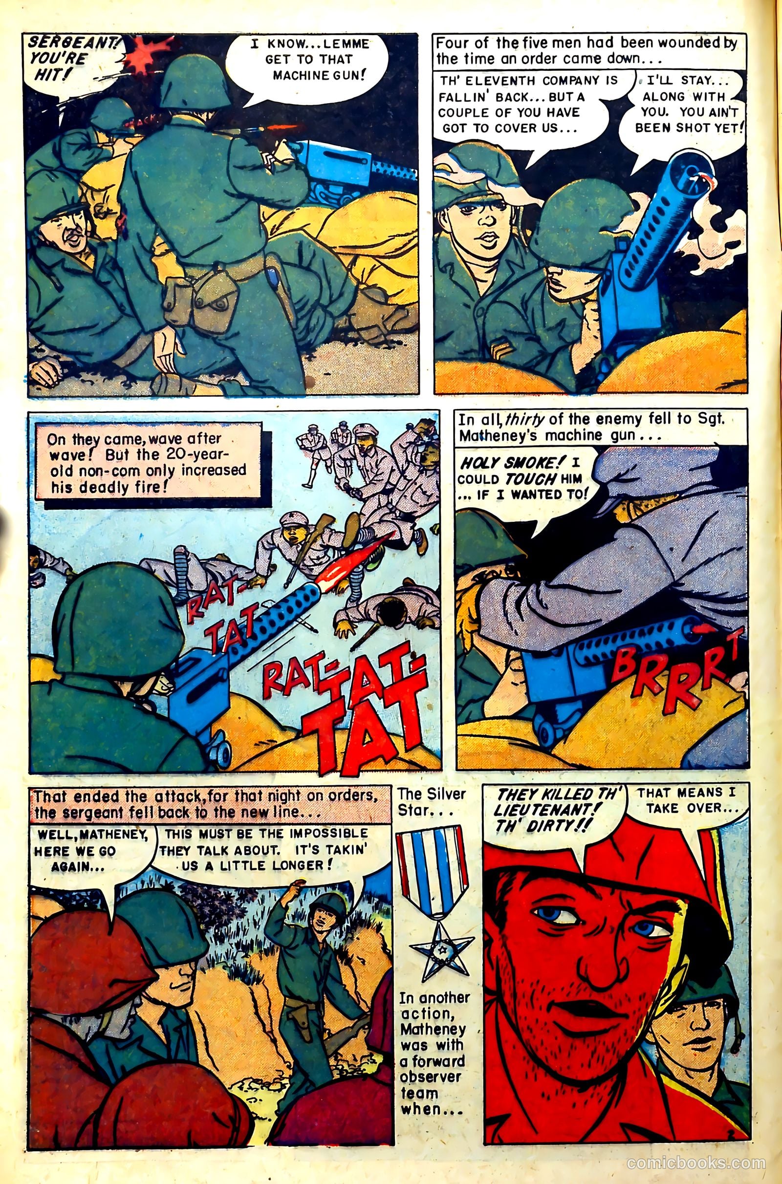 New Heroic Comics #83 (1953) — page 4 of 36