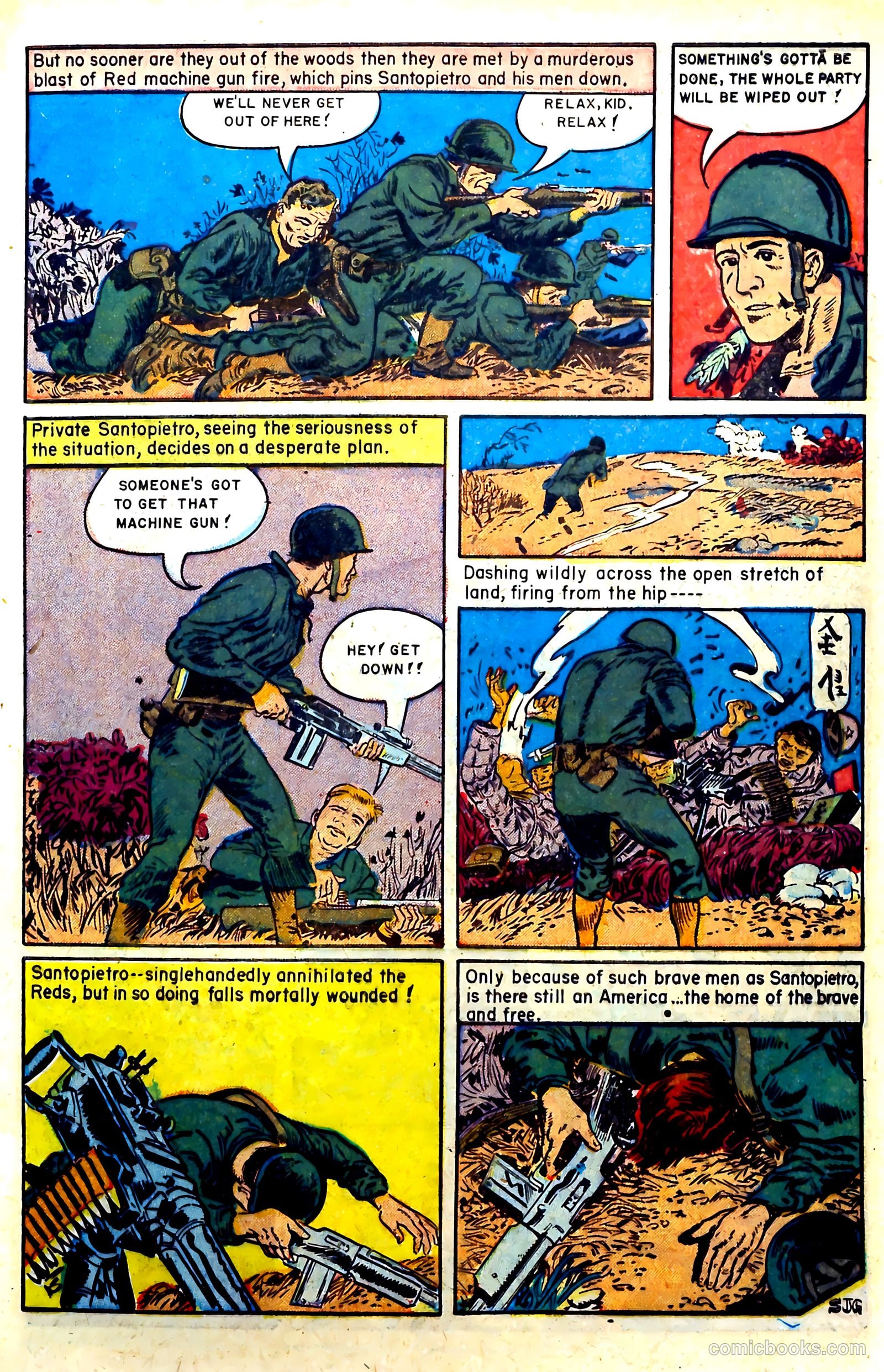 New Heroic Comics #83 (1953) — page 9 of 36