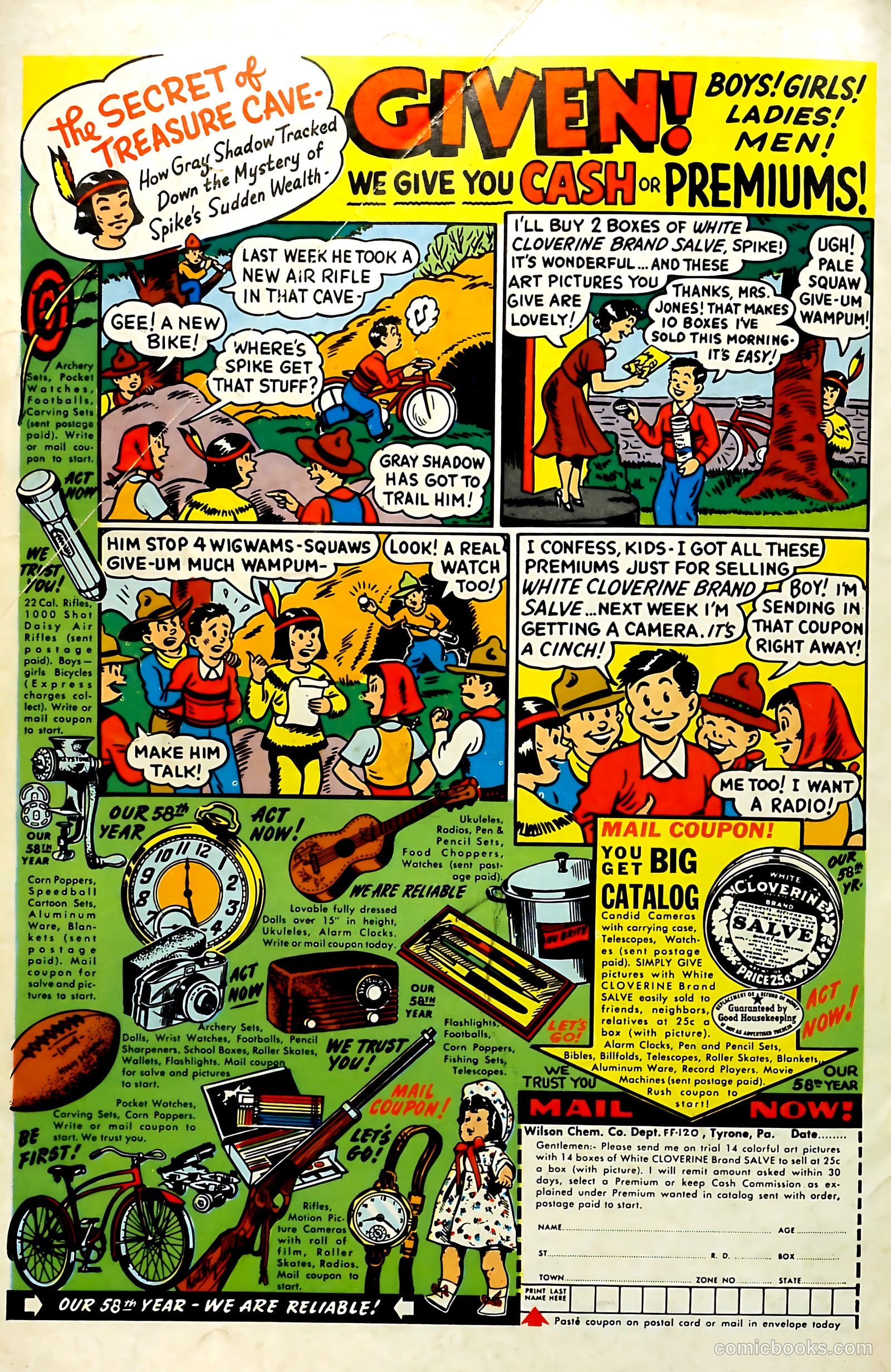 New Heroic Comics #83 (1953) — page 36 of 36