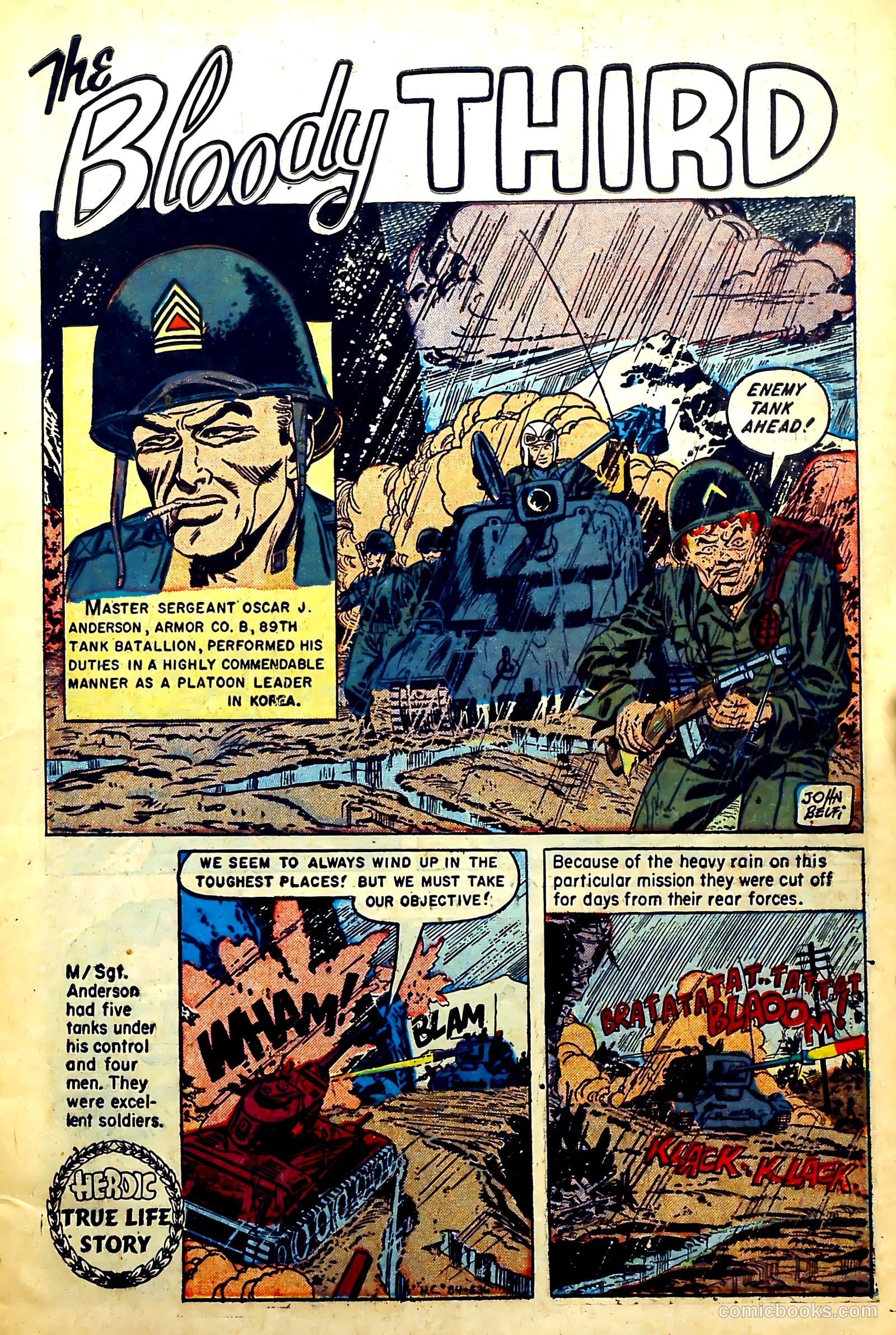 New Heroic Comics #84 (1953) — page 3 of 36