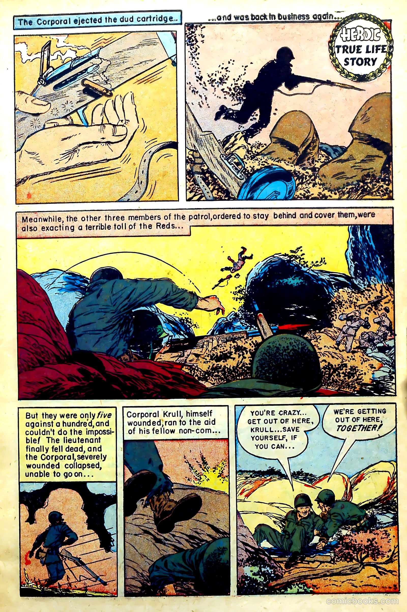 New Heroic Comics #84 (1953) — page 7 of 36