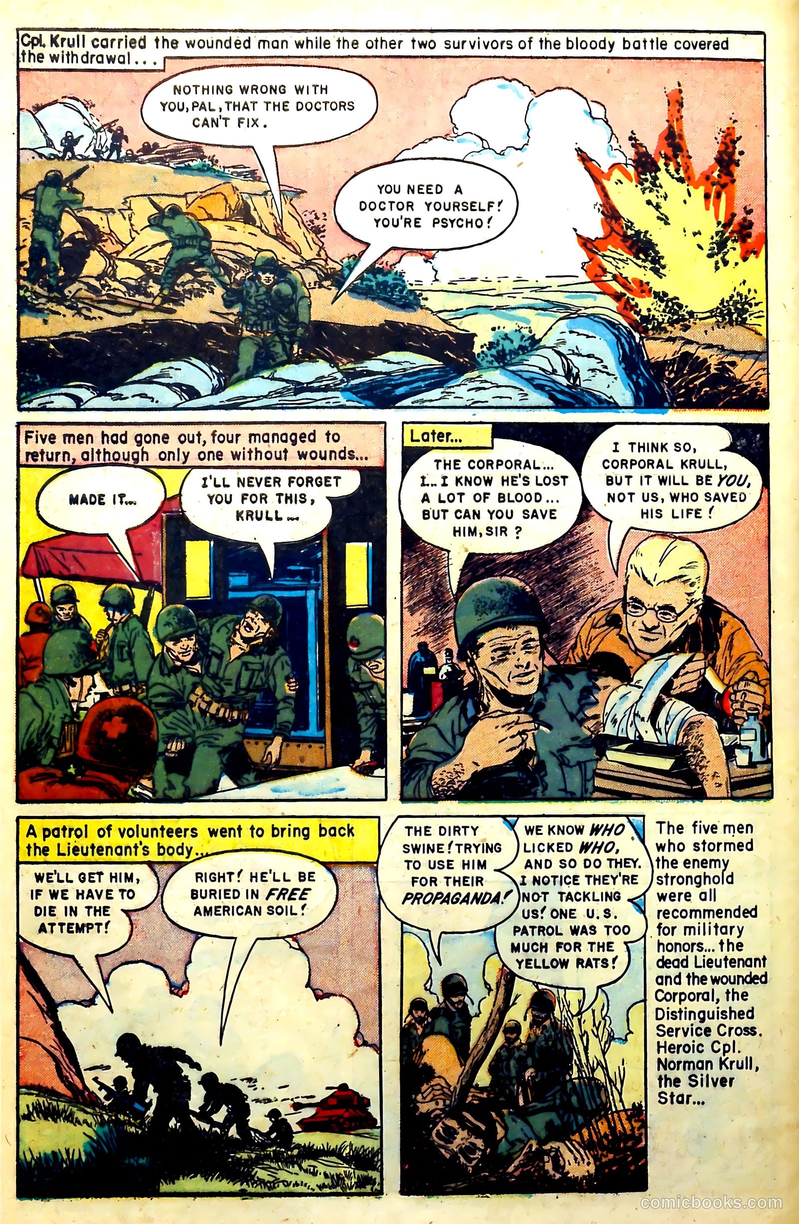 New Heroic Comics #84 (1953) — page 8 of 36