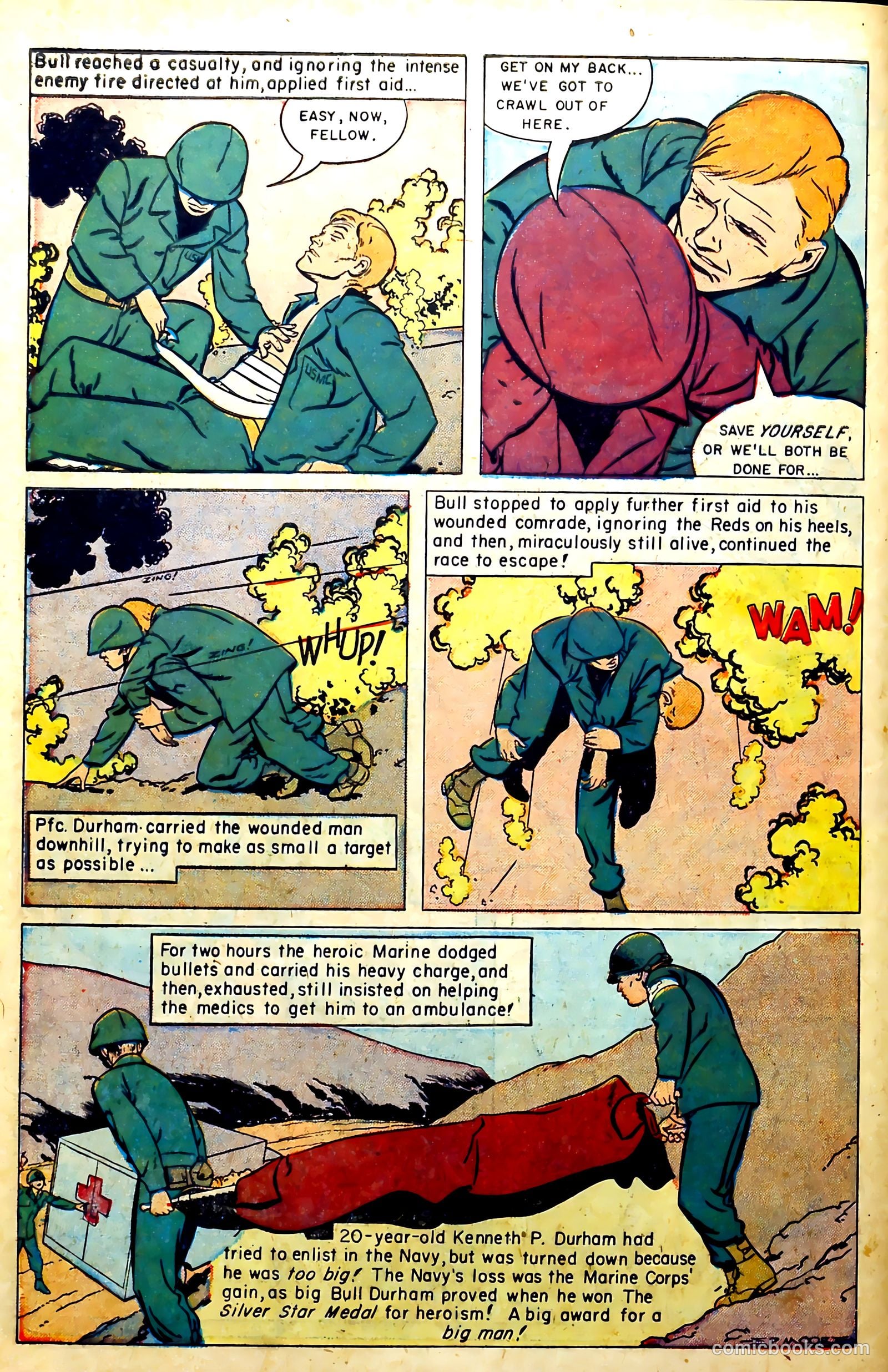 New Heroic Comics #84 (1953) — page 10 of 36
