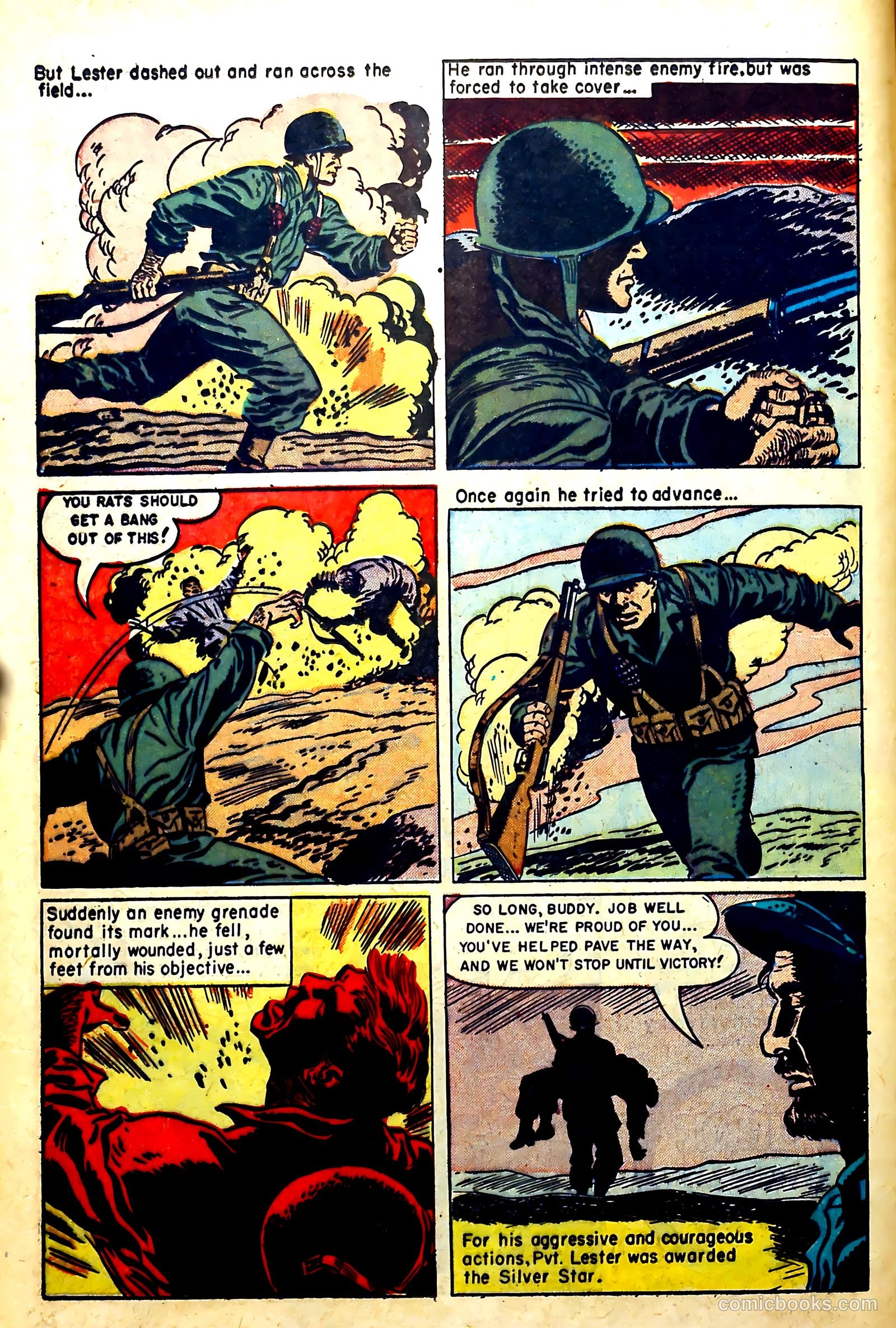 New Heroic Comics #84 (1953) — page 12 of 36