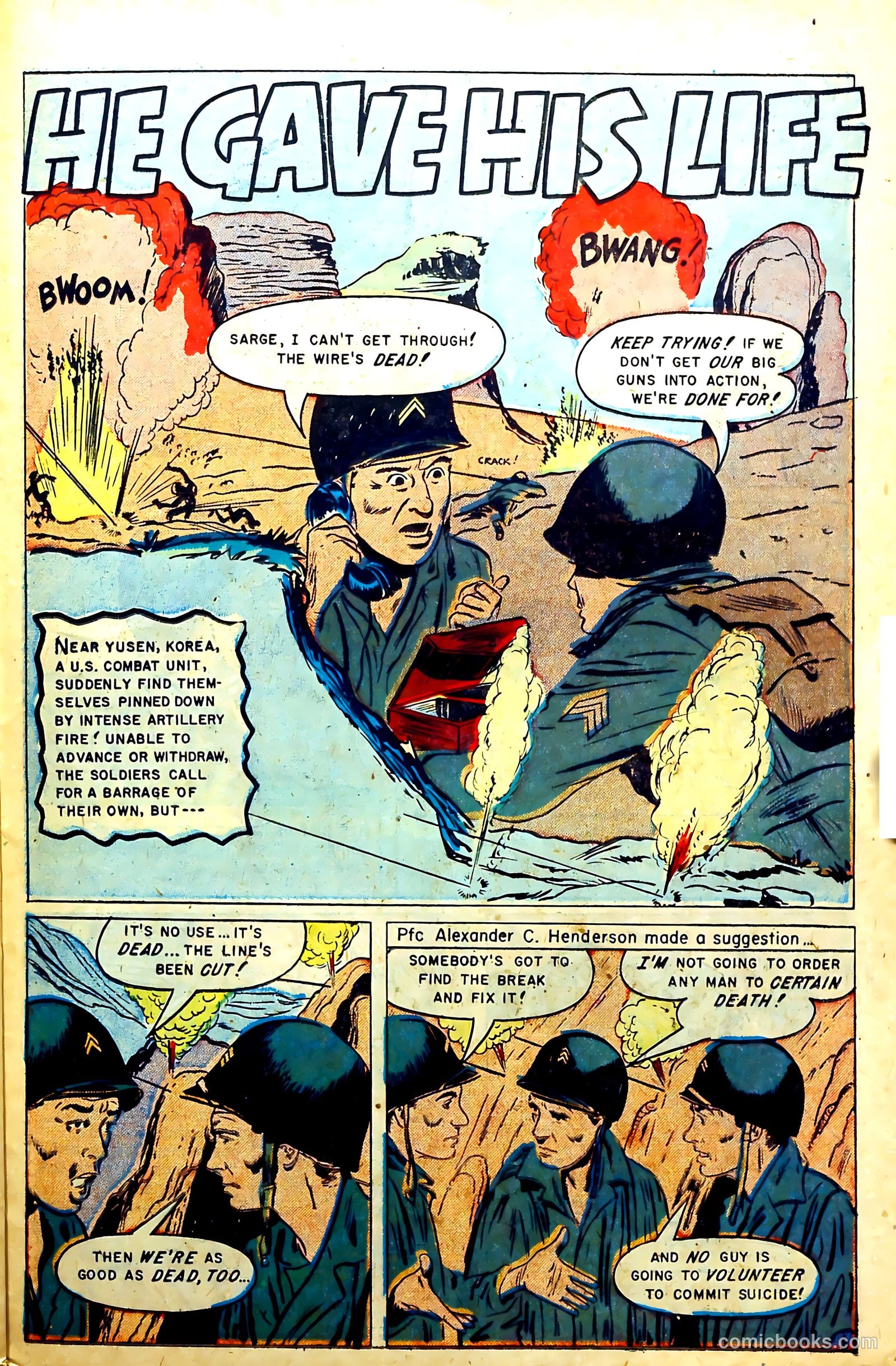 New Heroic Comics #84 (1953) — page 23 of 36